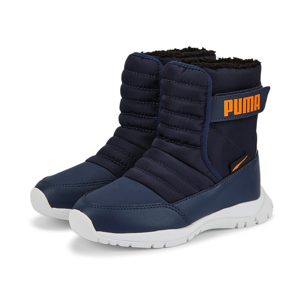 PUMA Winterstiefel Nieve (wasserabweisend/gefüttert) peacoatblau Kinder Sneaker