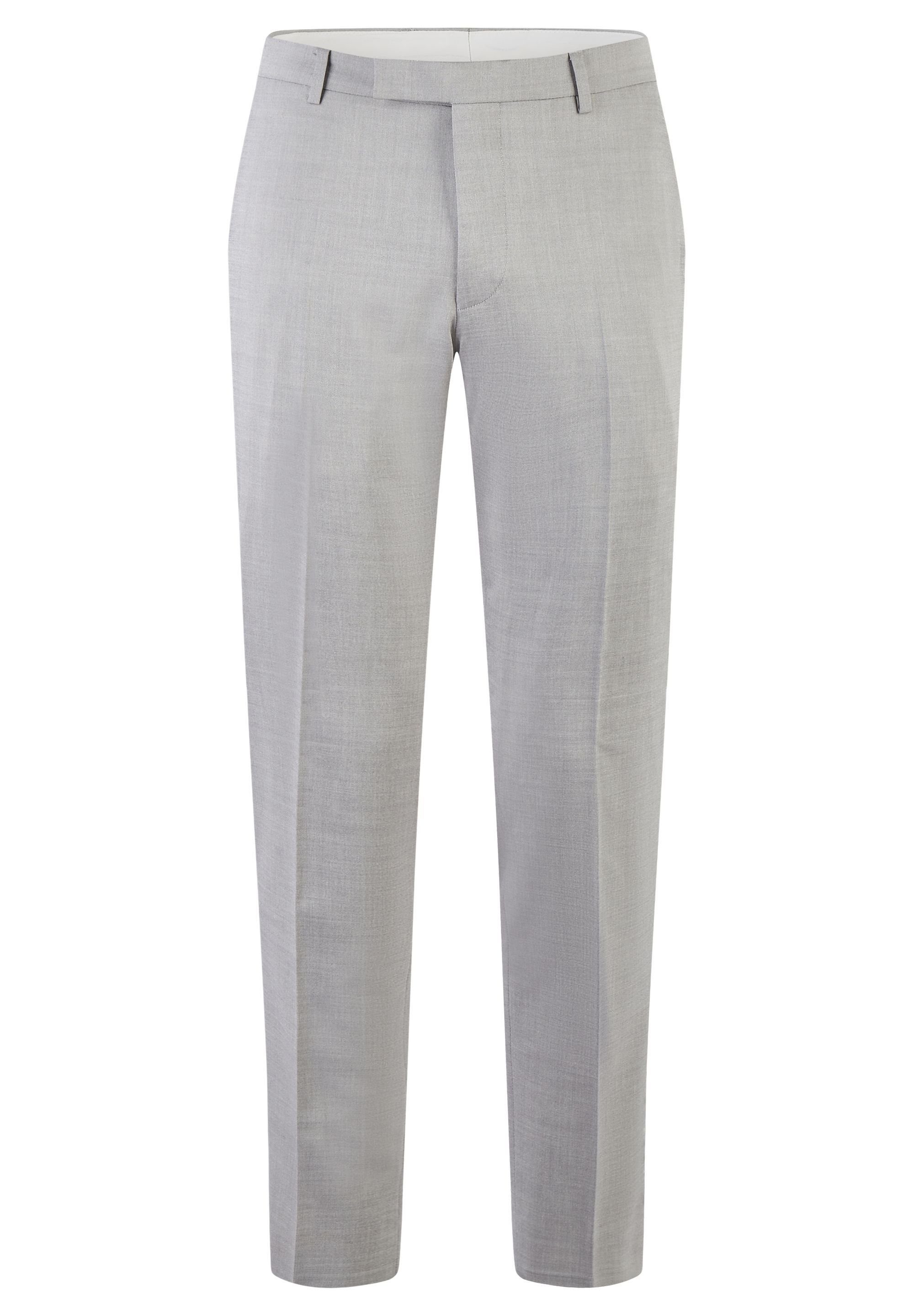 HECHTER PARIS Anzughose mit Pin-Ponit-Muster grey