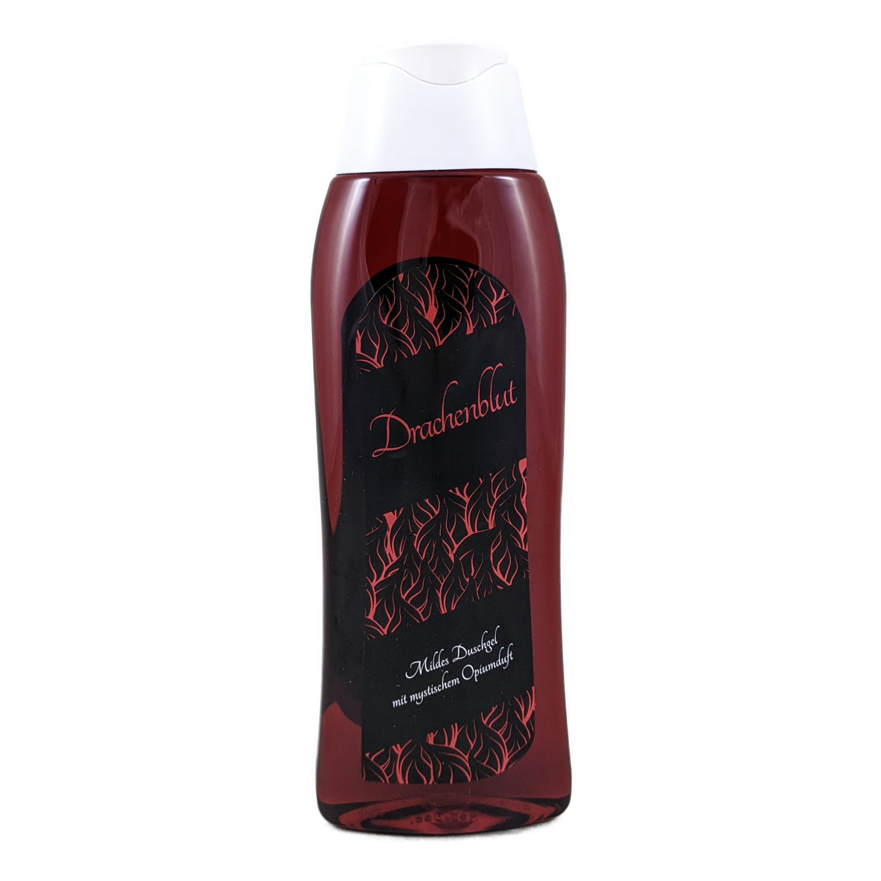 ≈petra Duschgel Drachenblut [300 ml] aus der ≈petra Manufaktur, dunkelrot, mystischer Opiumduft mit orientalisch-würziger Note