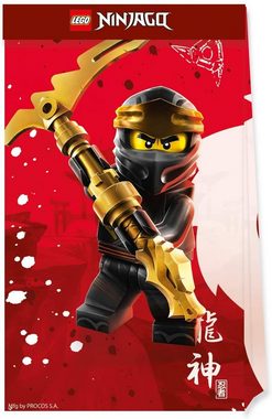 Procos Einweggeschirr-Set LEGO Ninjago - Kindergeburtstags-Set (41-teilig)