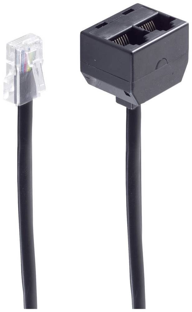 Shiverpeaks ISDN Adapter [1x RJ45-Stecker 8p8c - 2x RJ45-Buchse 8p8c] Adapter