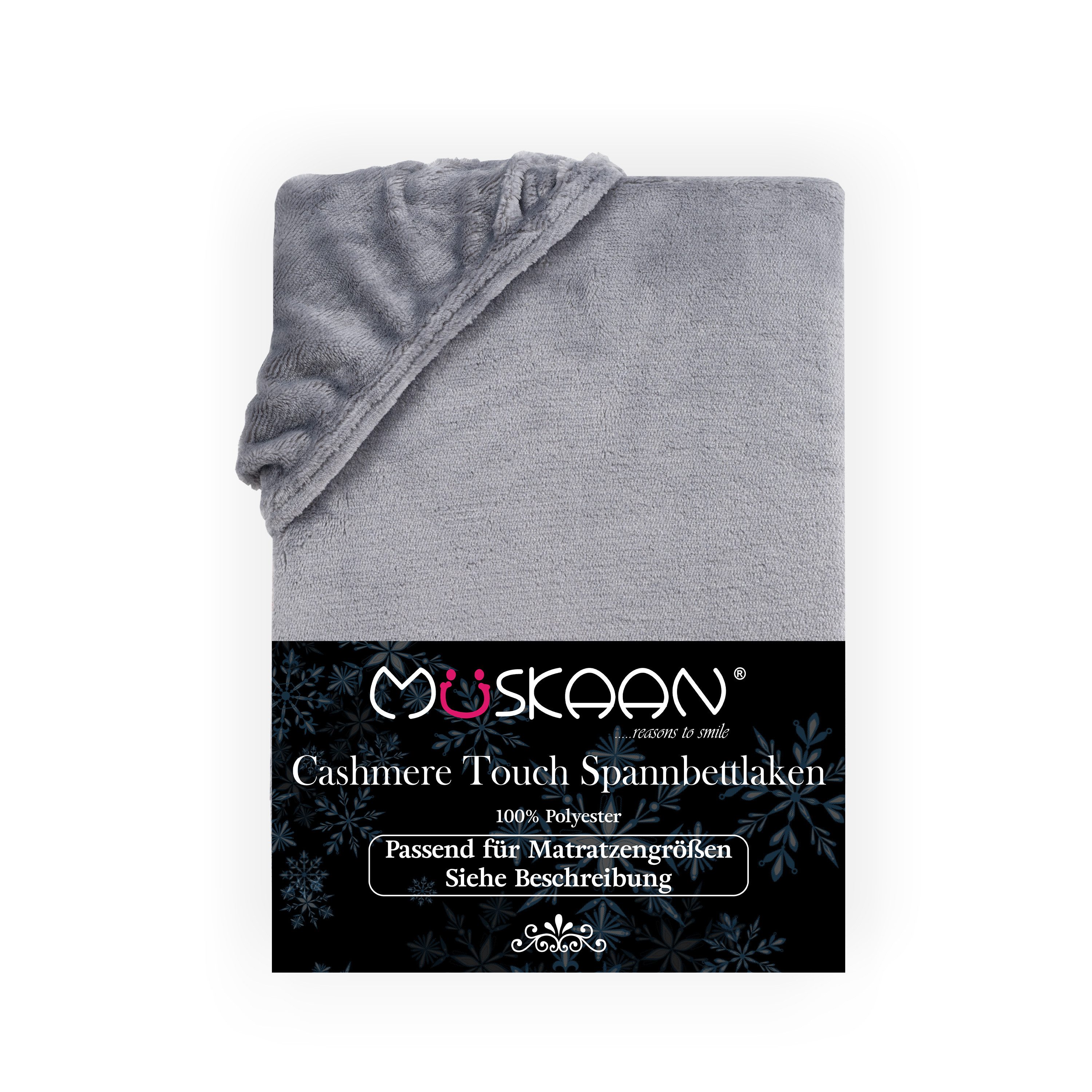 Müskaan Spannbettlaken Spannbetttuch Cashmere Touch Bettlaken günstig online kaufen