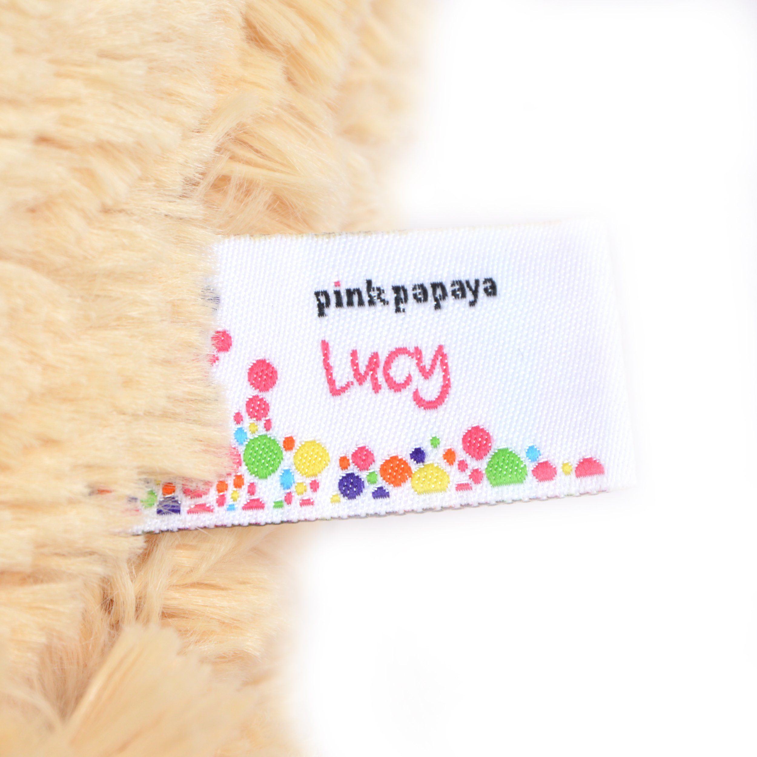 Pink Papaya Kuscheltier Riesen Kuscheltier XXL, XXL-Kuscheltier, einzelne Details mit Kuschel-Fleece abgesetzt