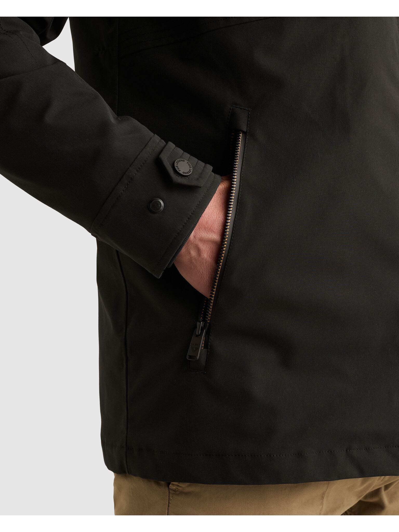 PME LEGEND Winterjacke SNOWPACK Ottoman mit kuscheligem Innenfutter aus Fellimitat - heraustrennbar – Bild 2 von 5