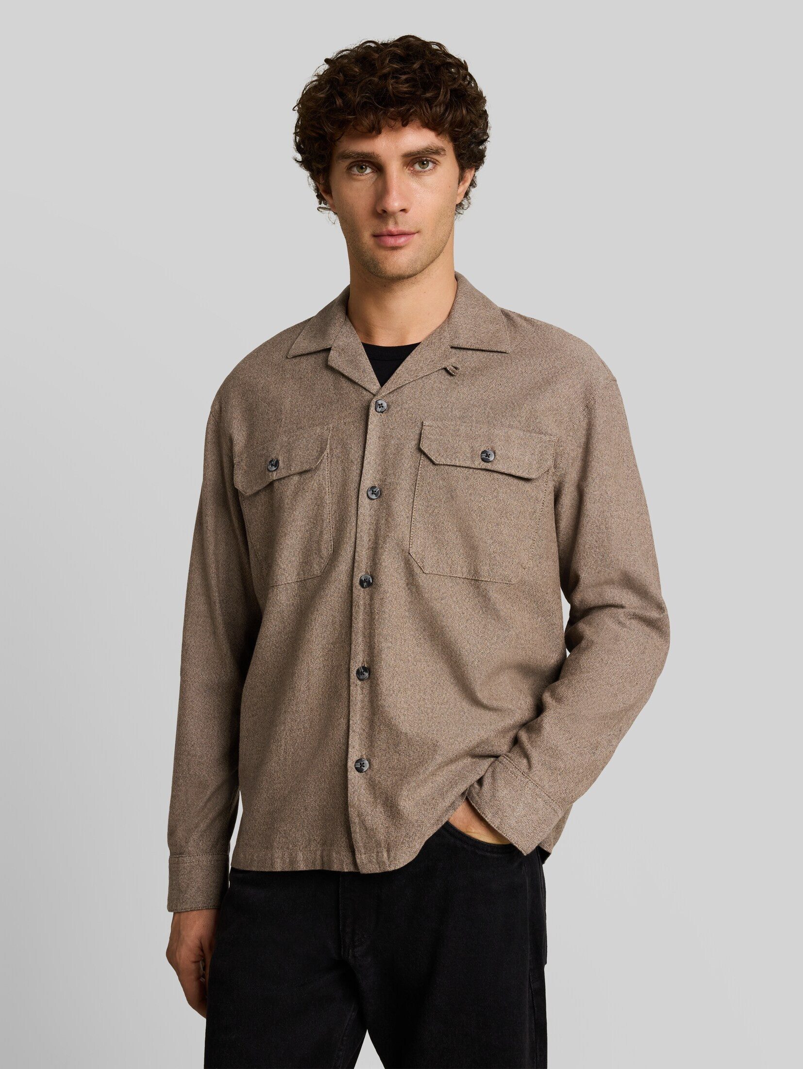 TOM TAILOR Denim Langarmhemd Blusen & Shirts Loose Fit Oxford Hemd