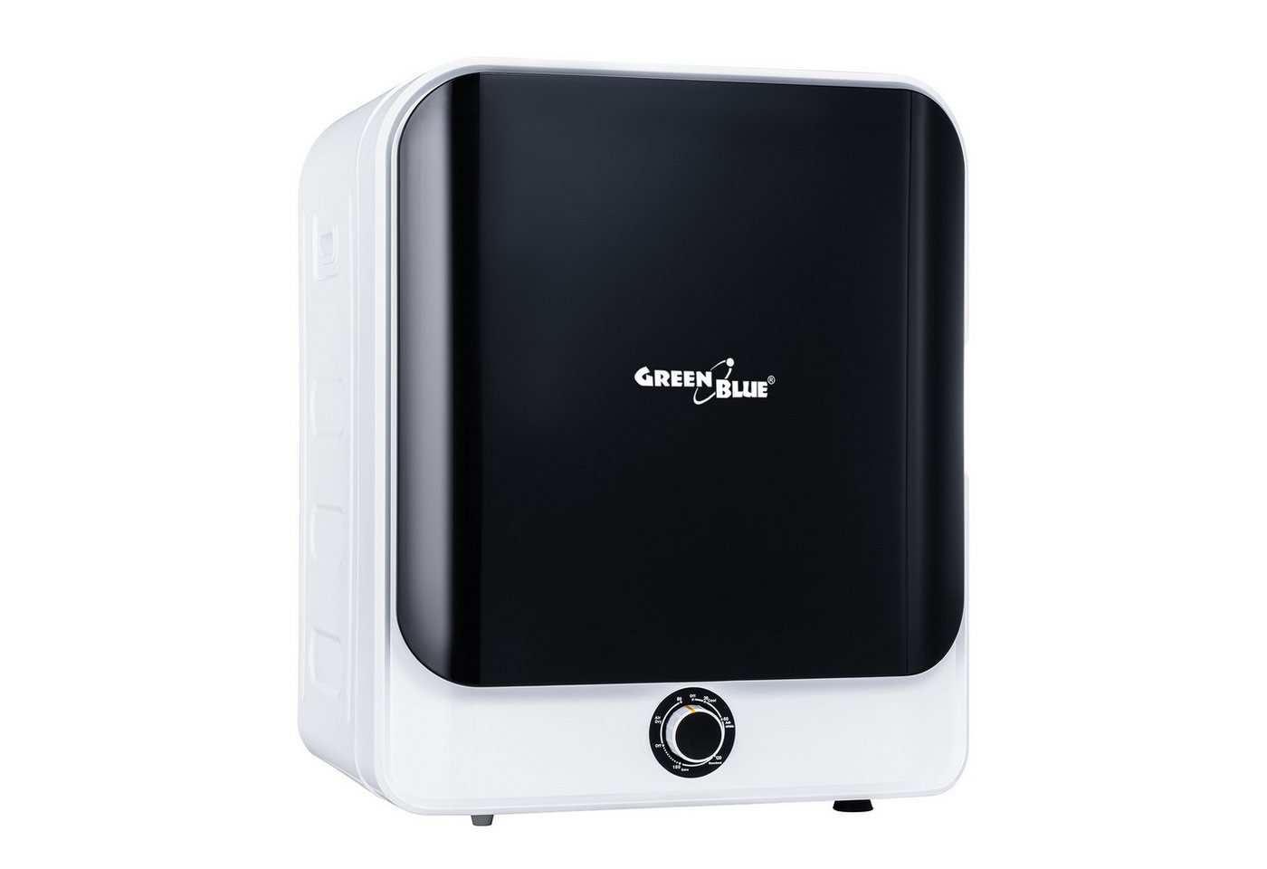 GreenBlue Elektrischer Wäschetrockner GB415 Ablufttrockner 3 kg, 830 W 5 Programme, Belüfteter Wäschetrockner - kompakt, 20–180 Min.