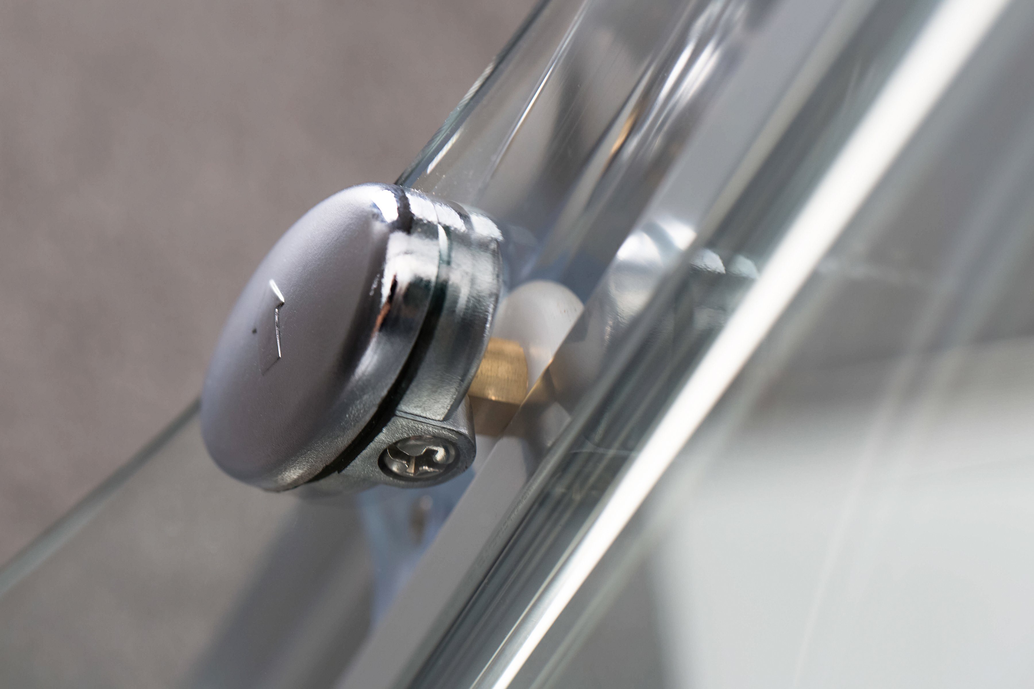 welltime Runddusche Summer, BxT: 80x80 cm, Sicherheitsglas, mit großem Verstellbereich, Duschabtrennung mit Schiebetüren