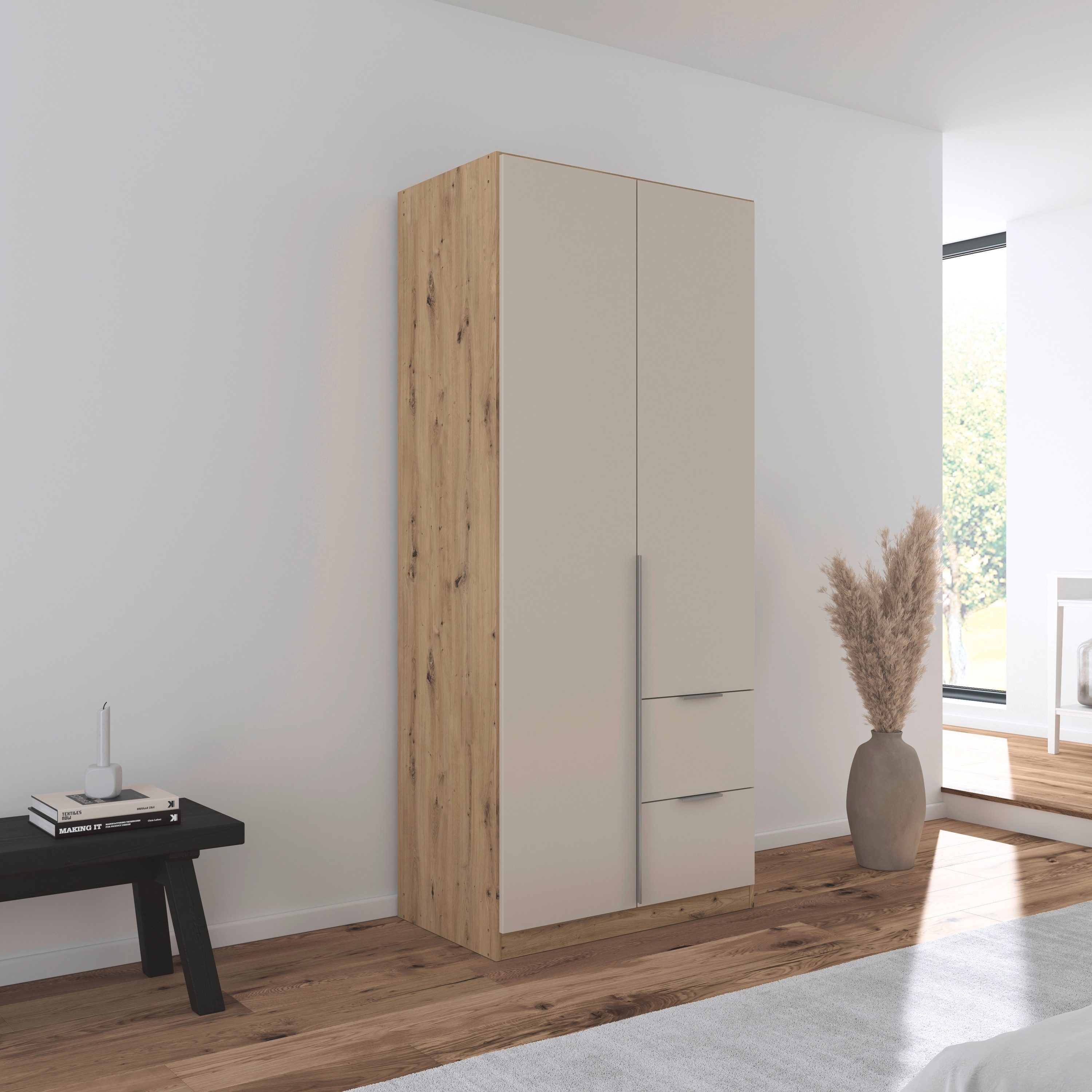 rauch Drehtürenschrank Kleiderschrank Schrank Garderobe AGORDO mit Dekor- o günstig online kaufen