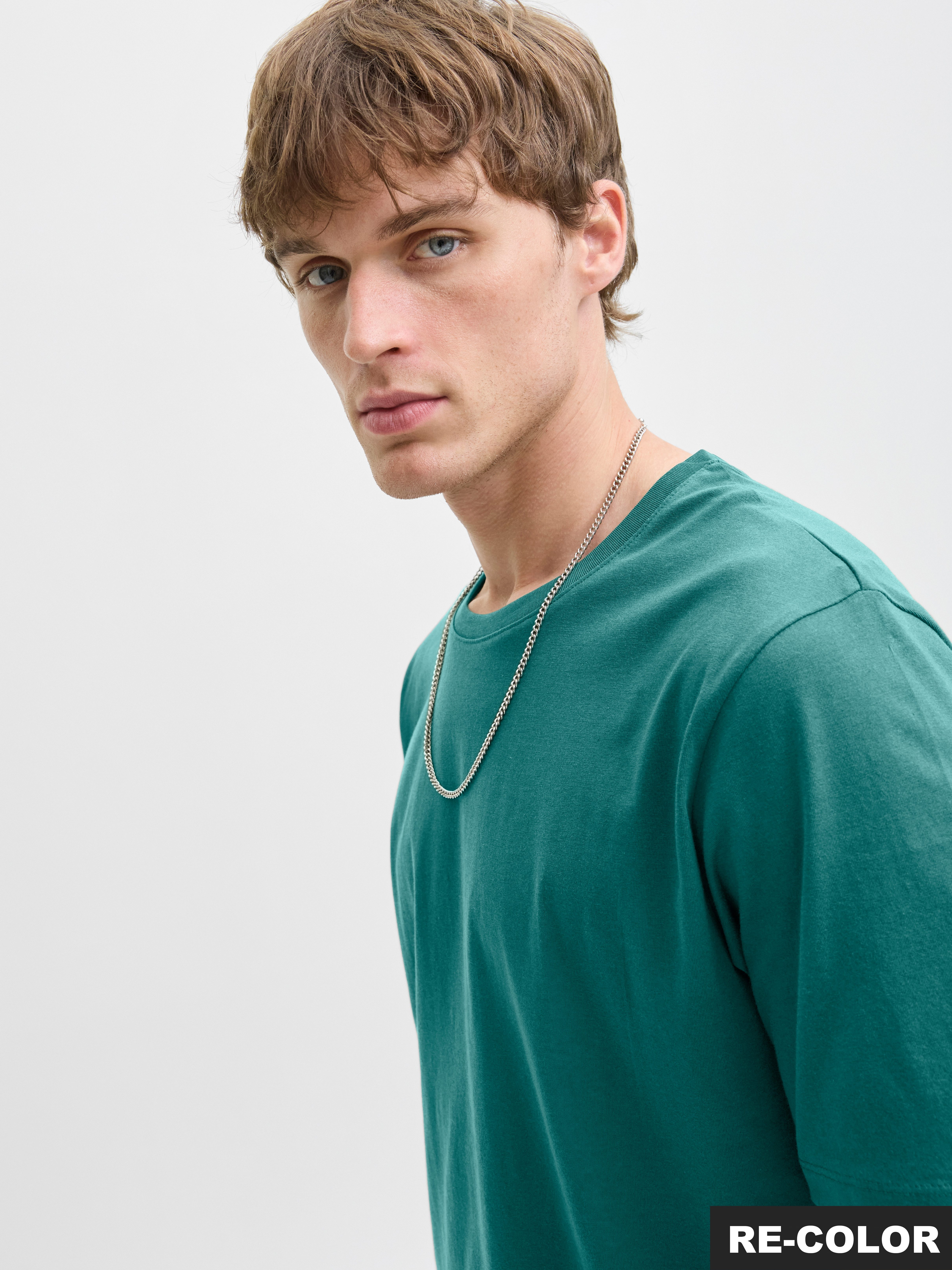 Jack & Jones Rundhalsshirt JJEORGANIC BASIC TEE SS O-NECK NOOS mit Rundhals günstig online kaufen