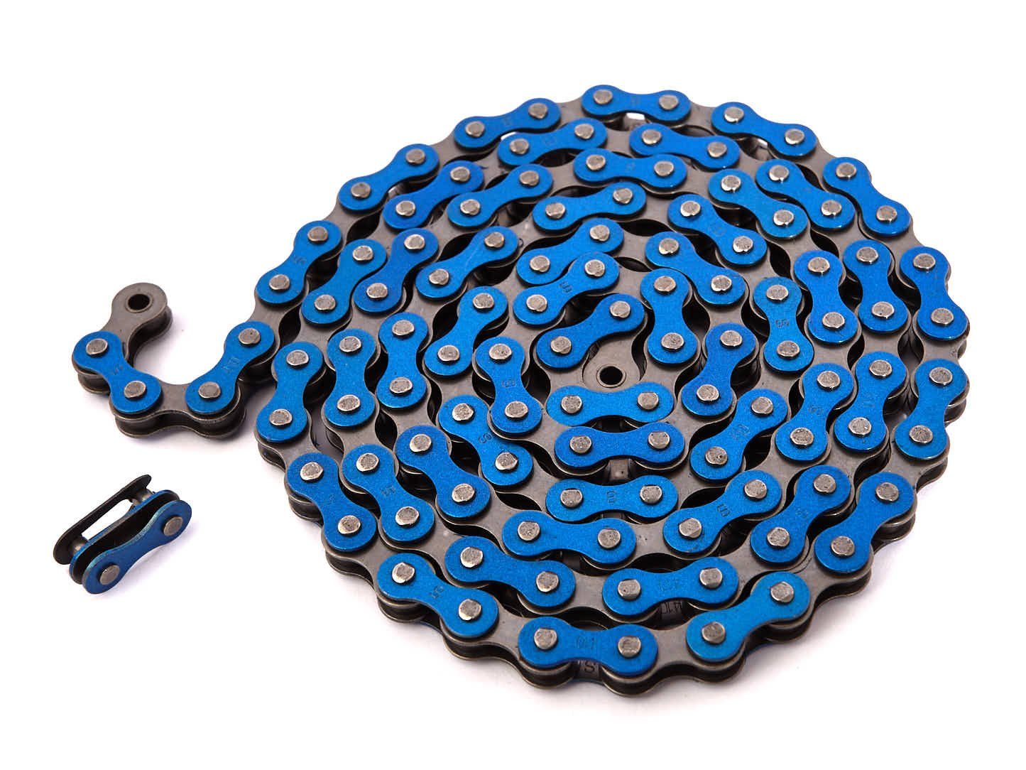 KHEbikes Fahrradkette KHEbikes Kette BMX 1/2" x 1/8" blau BMX KHEbikes