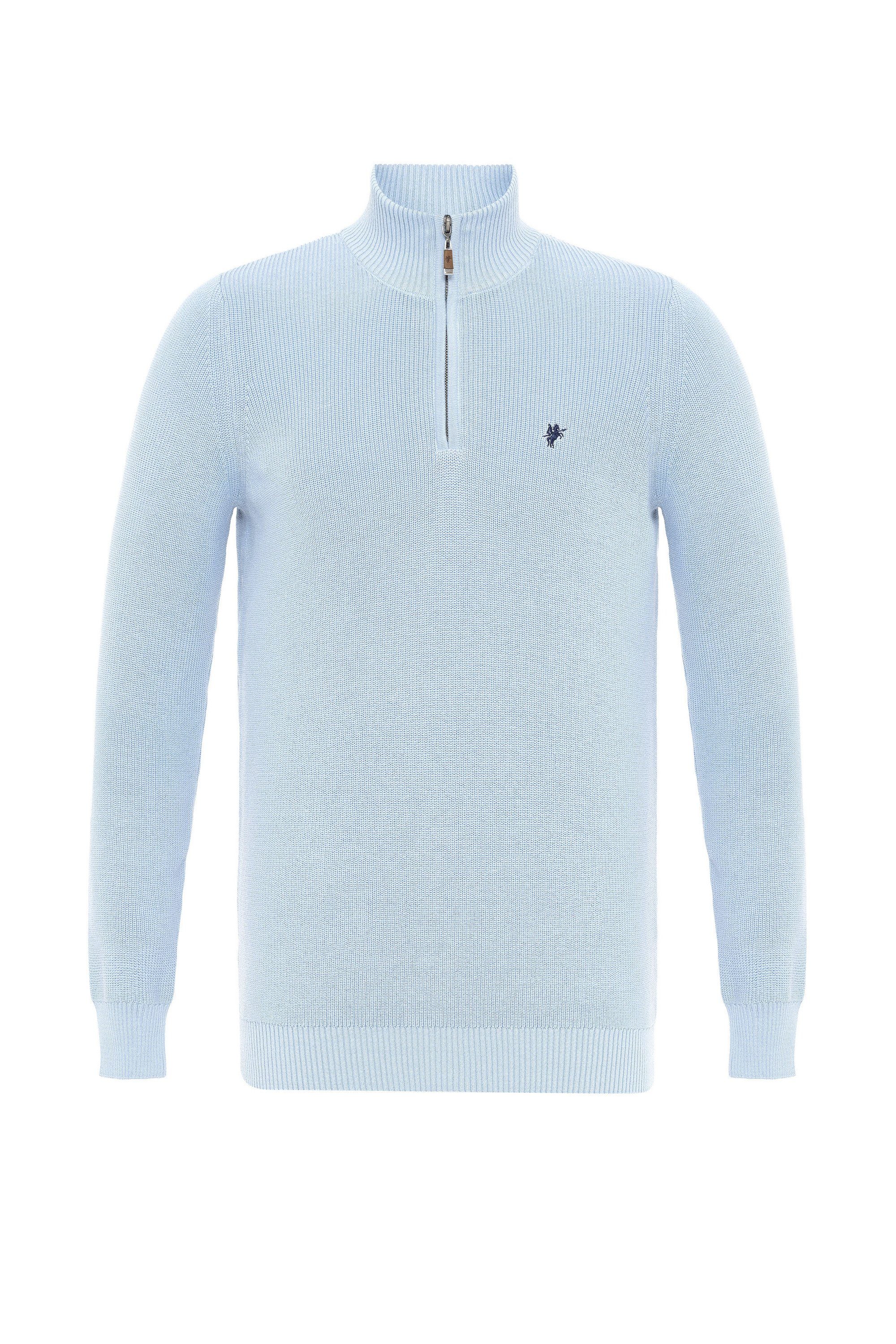 DENIM CULTURE Stehkragenpullover Emile (1-tlg)