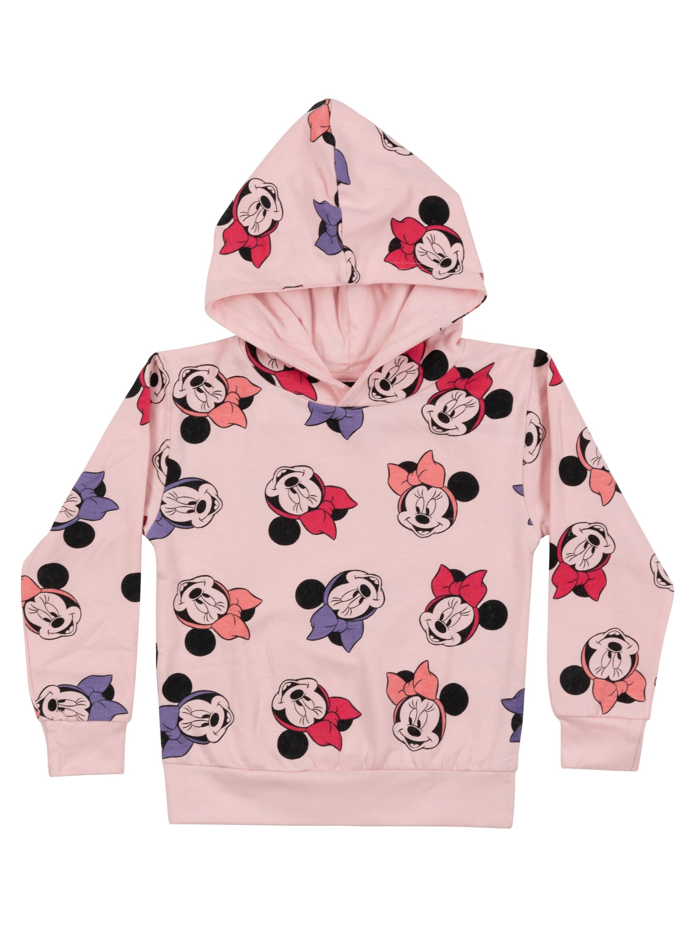 Sweatshirt Disney Minnie Mouse Hoodie Kapuzenpullover Pullover Kapuze Sweatshirt