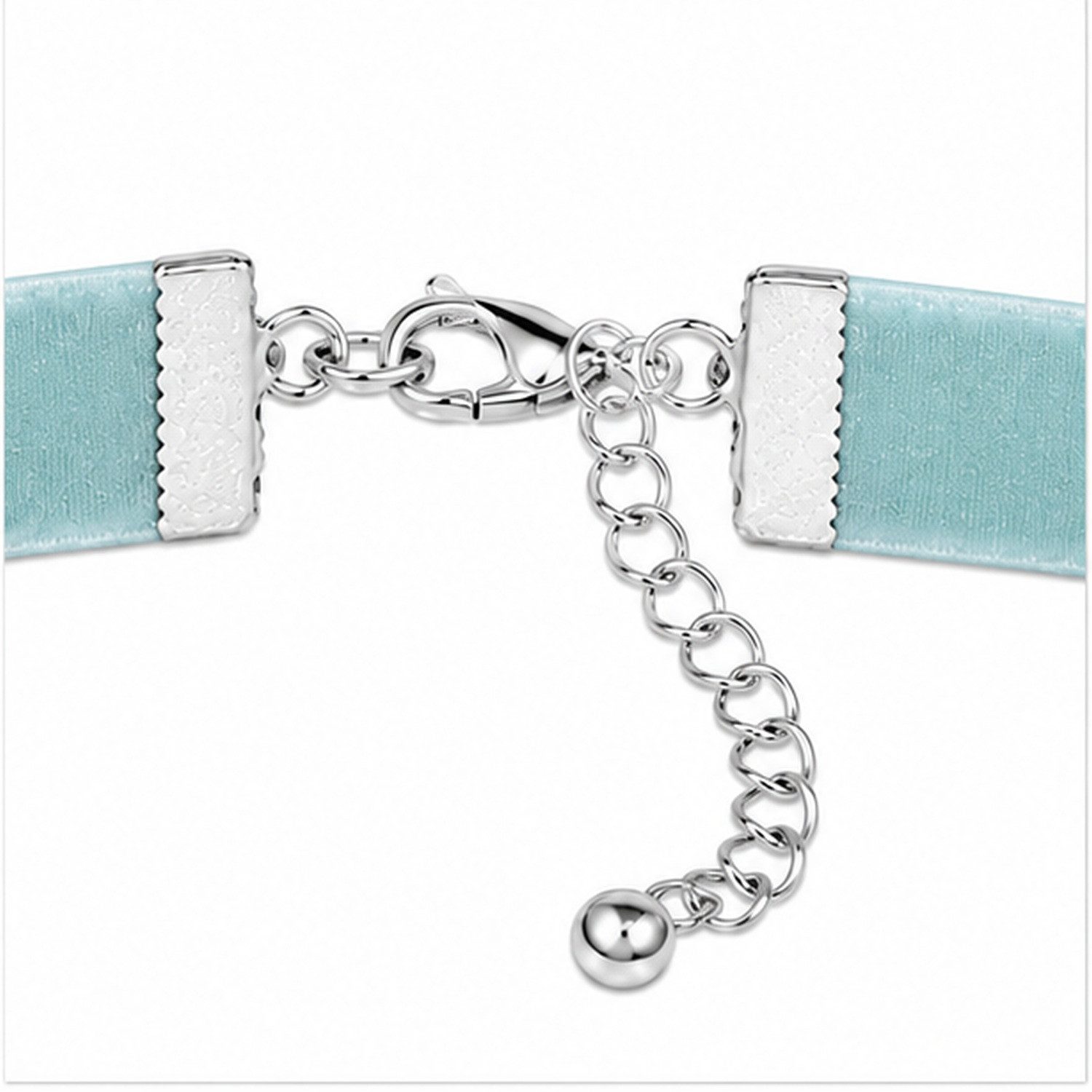 LUISIA® Kette mit Anhänger Samt Kropfband 'Mattea' Kristal von Swarovski® 482 – Bild 5 von 5
