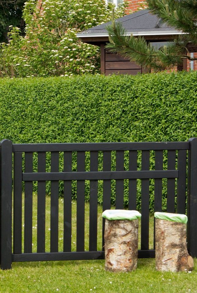 Thumbnail - PLUS Gartenzaun Country, (Set), Höhe: 96 cm, Gesamtlänge: 4,86 bis 23,94 m, zum Einbetonieren