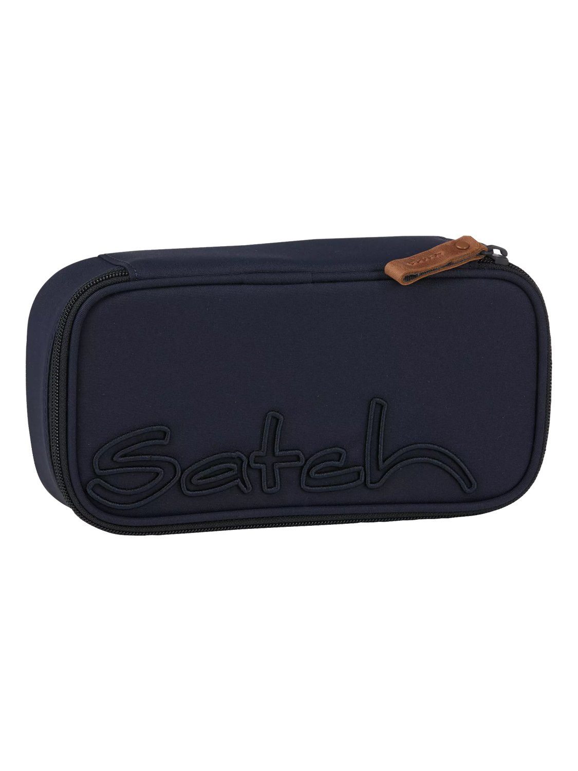 Satch Federmäppchen Schlamperbox, (2-tlg), inklusive Geodreieck und Stundenplan