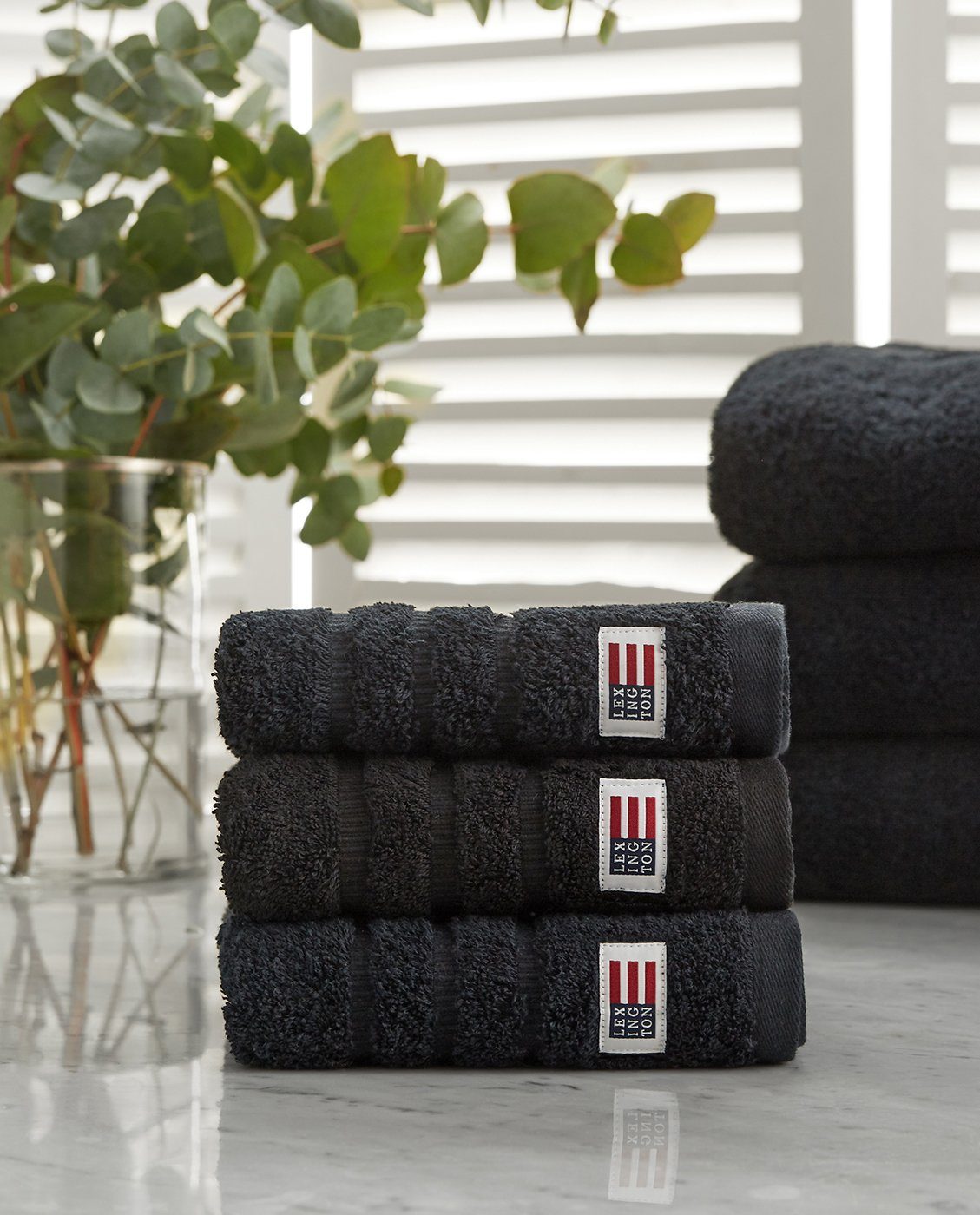 black Original Towel Lexington Handtuch