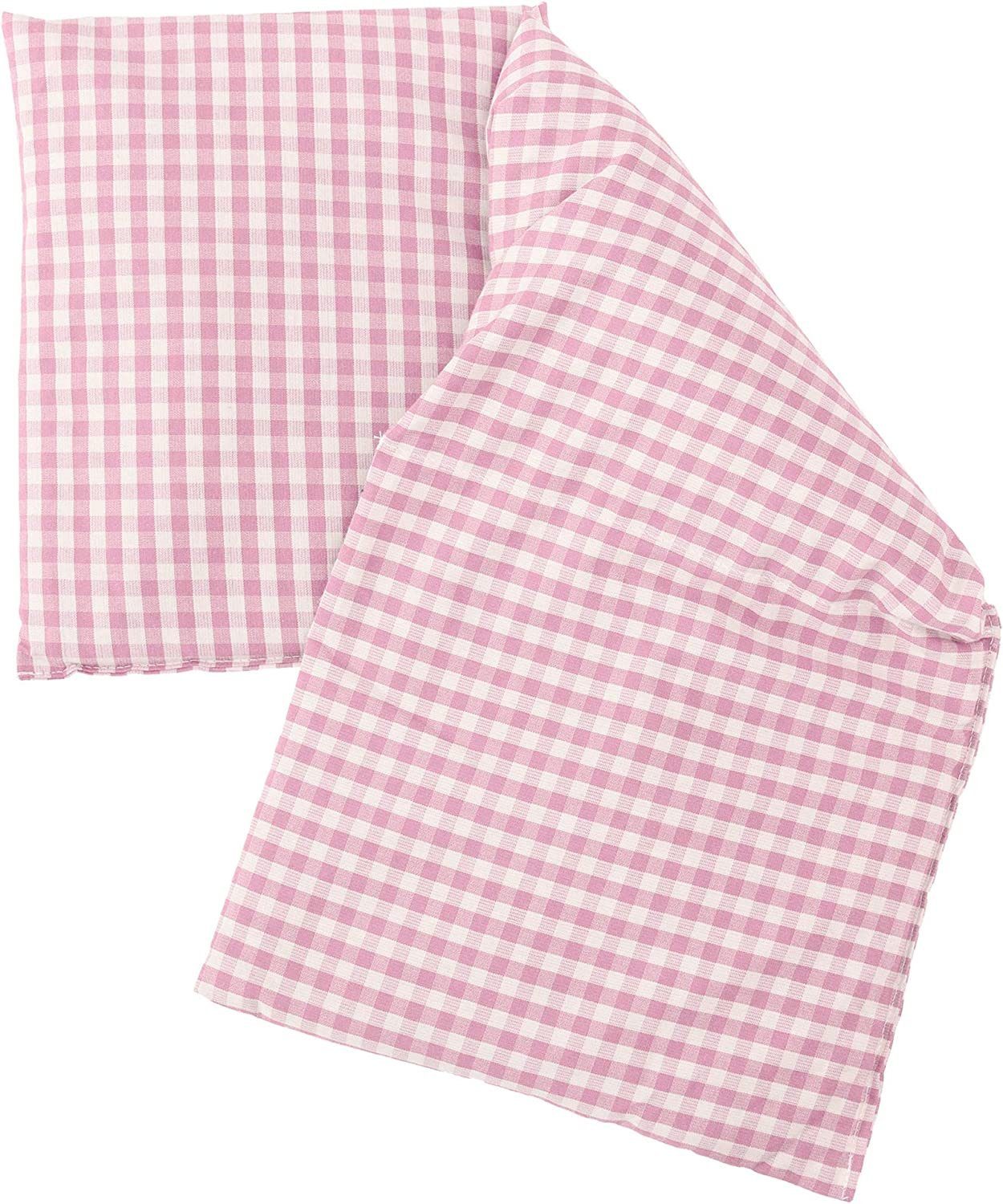 Giraffenland Wärmekissen Bio-Roggen-Weizen-Kissen 3-Kammer 20x50cm - Bio-Füllung & -Stoff, Wärme- (Mikrowelle/Backofen) o. Kältekissen (Kühlschrank/Gefriertruhe)