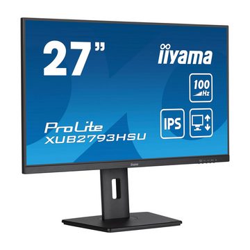 Iiyama XUB2793HSU-B6 LCD-Monitor (27 Zoll, Full HD, IPS, 100 Hz, 1 ms)