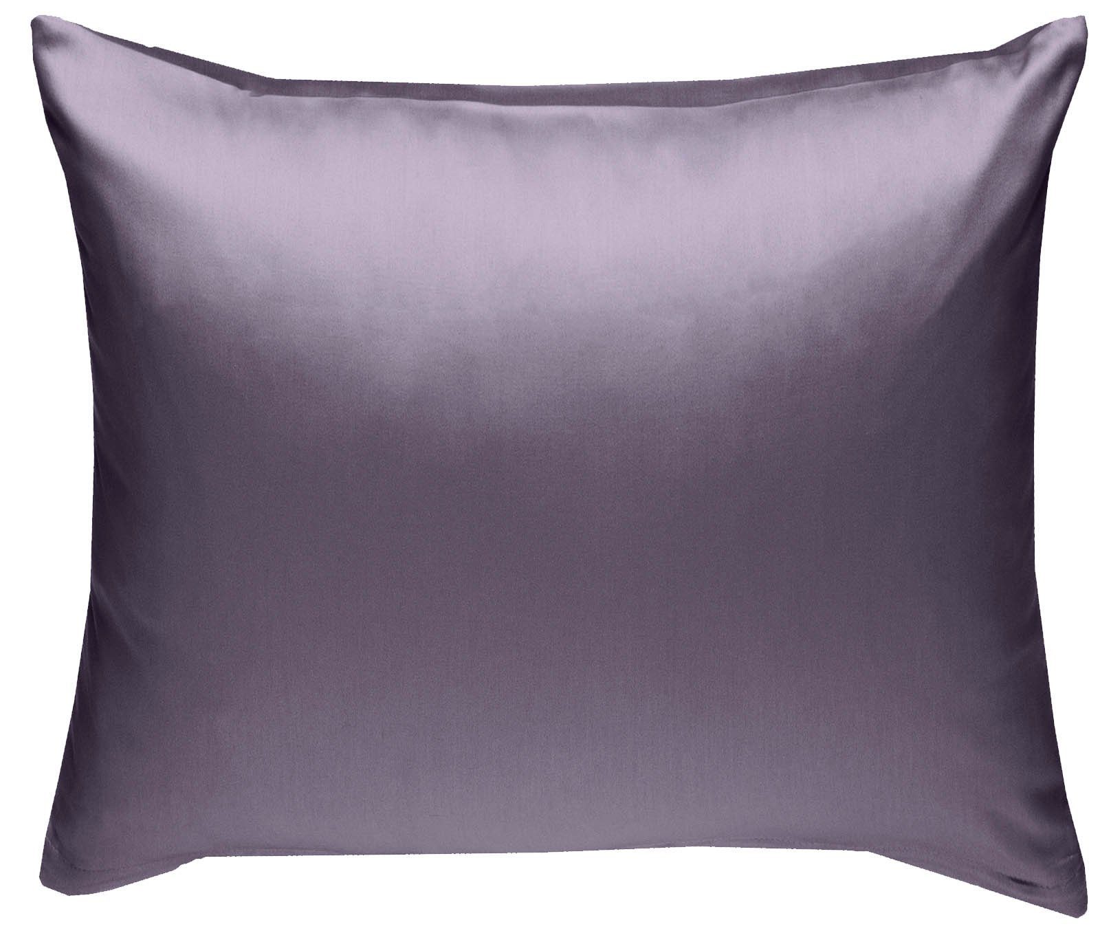 BETTWAESCHE-MIT-STIL Kissenbezug Mako Satin Kissenbezug uni einfarbig, (1 S günstig online kaufen