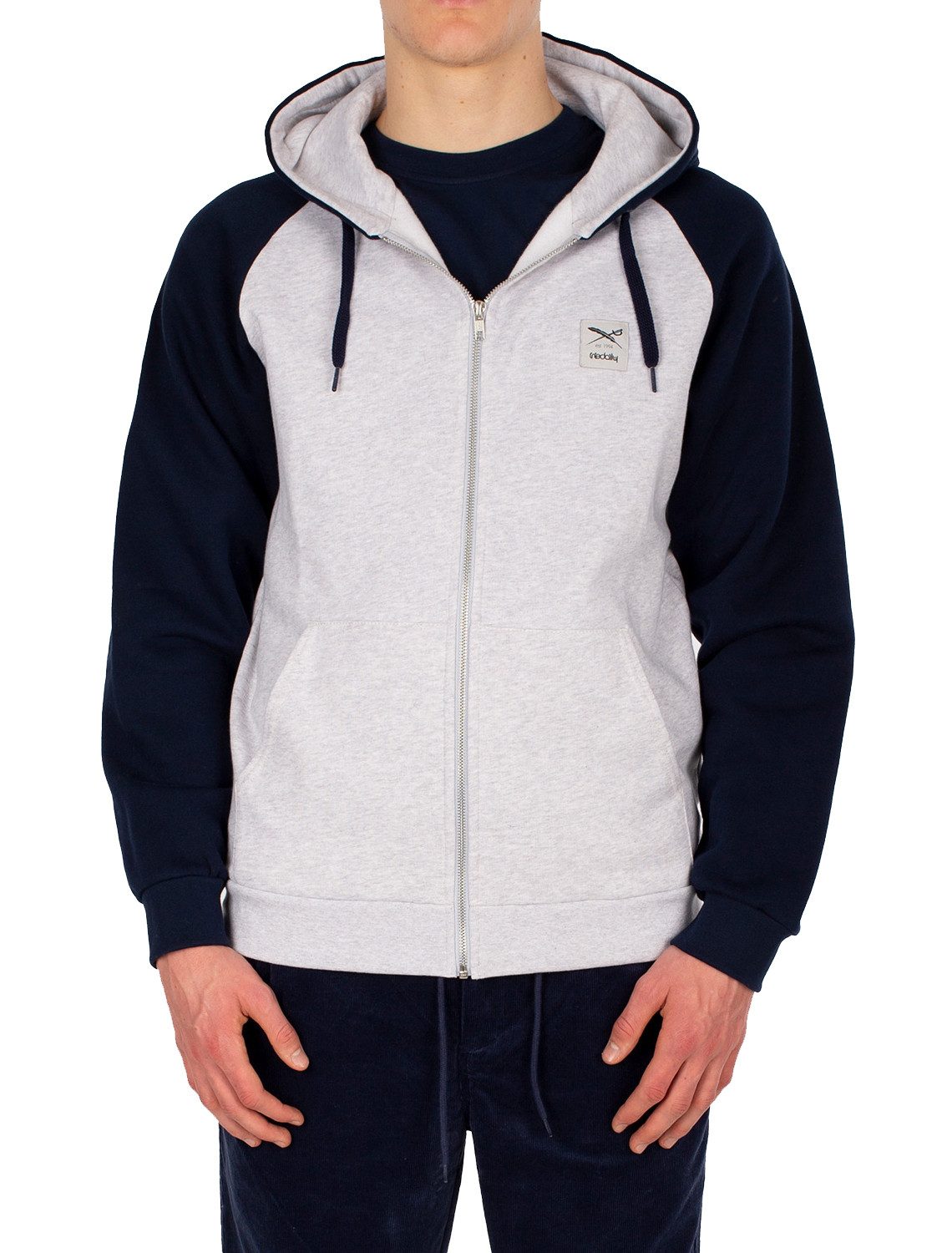 iriedaily Kapuzensweatjacke IrieDaily De College Zip Hoody (1-tlg)