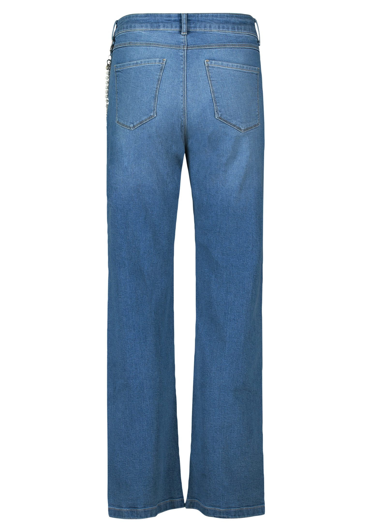 Cartoon Slim-fit-Jeans Damen mit Waschung
