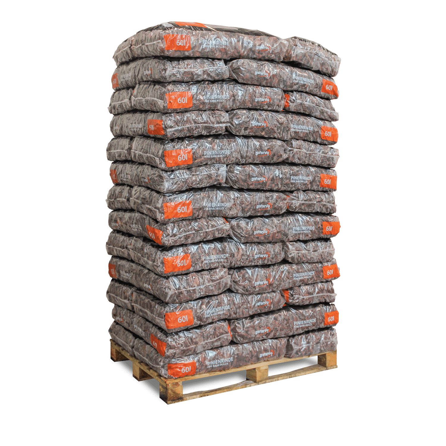GALAMIO Pinienrinde Pinie Deko Plus, (Palette, 39-St)