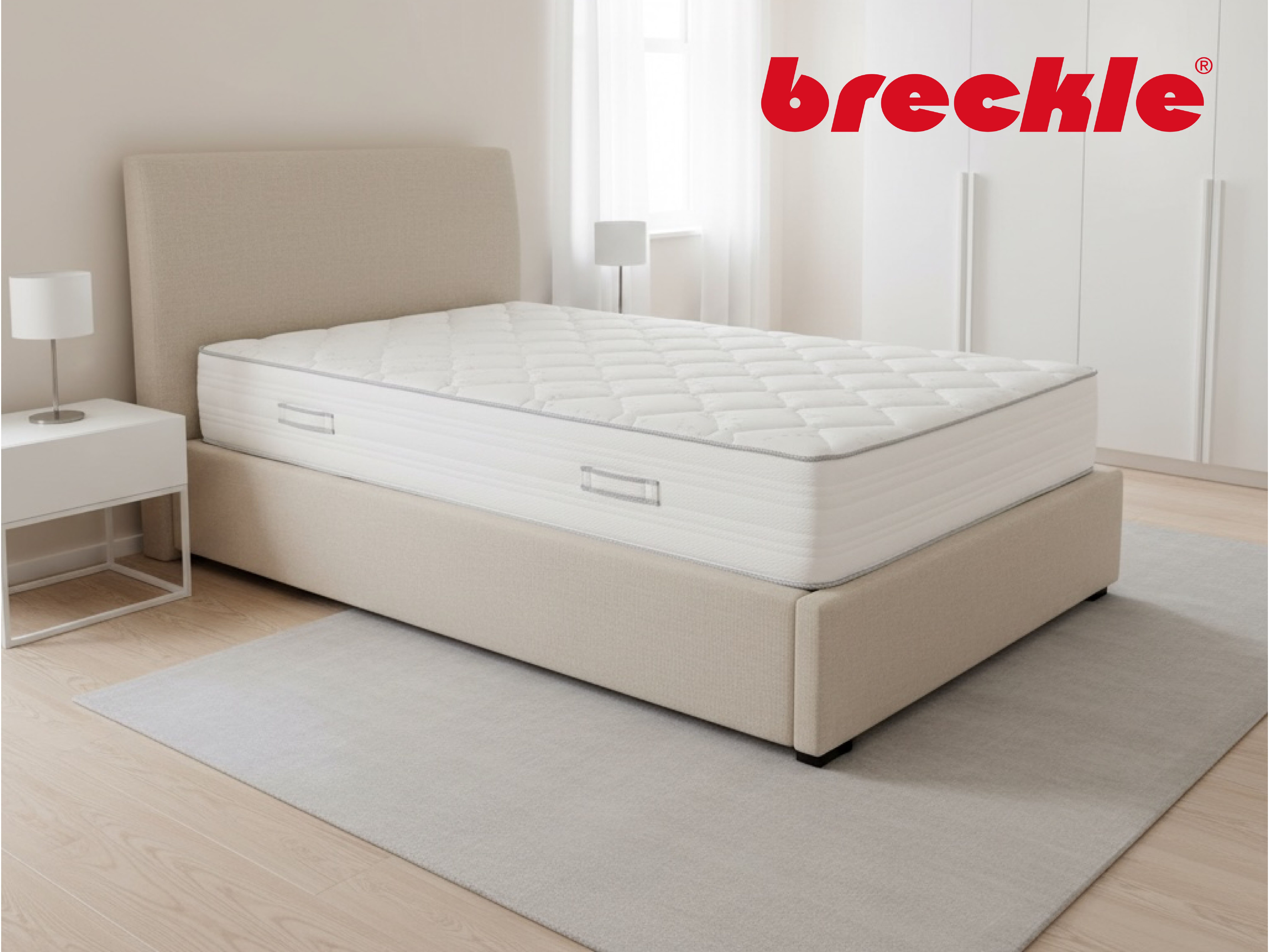 Komfortschaummatratze Double Comfort, Breckle, 30 cm hoch, (1-tlg), formstabile Matratze in 90x200, 140x200 cm und weiteren Größen