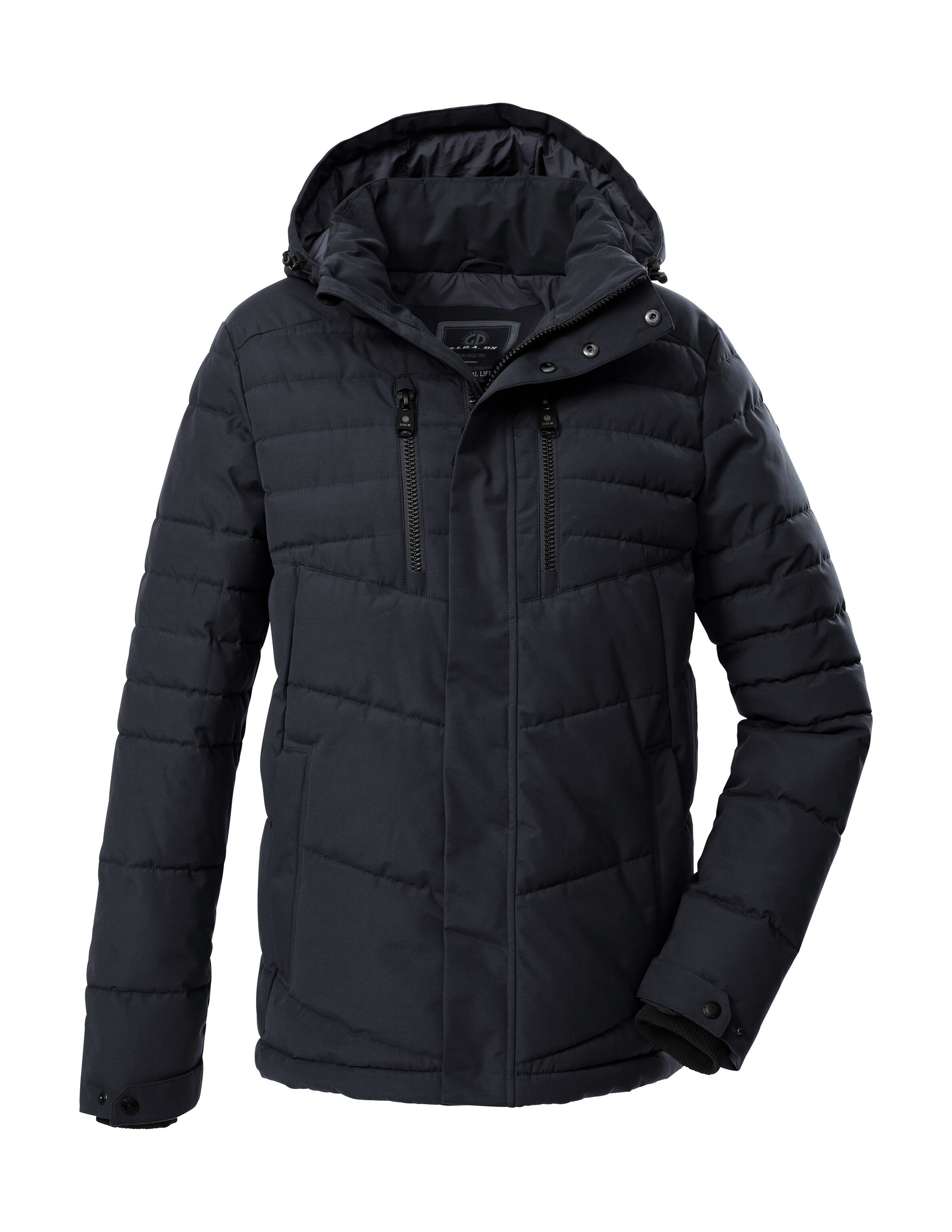 G.I.G.A. DX by killtec Steppjacke GW 69 MN QLTD JCKT Wasserabweisende Herrenjacke, 8.000 mm Wassersäule, abnehmbare Kapuze