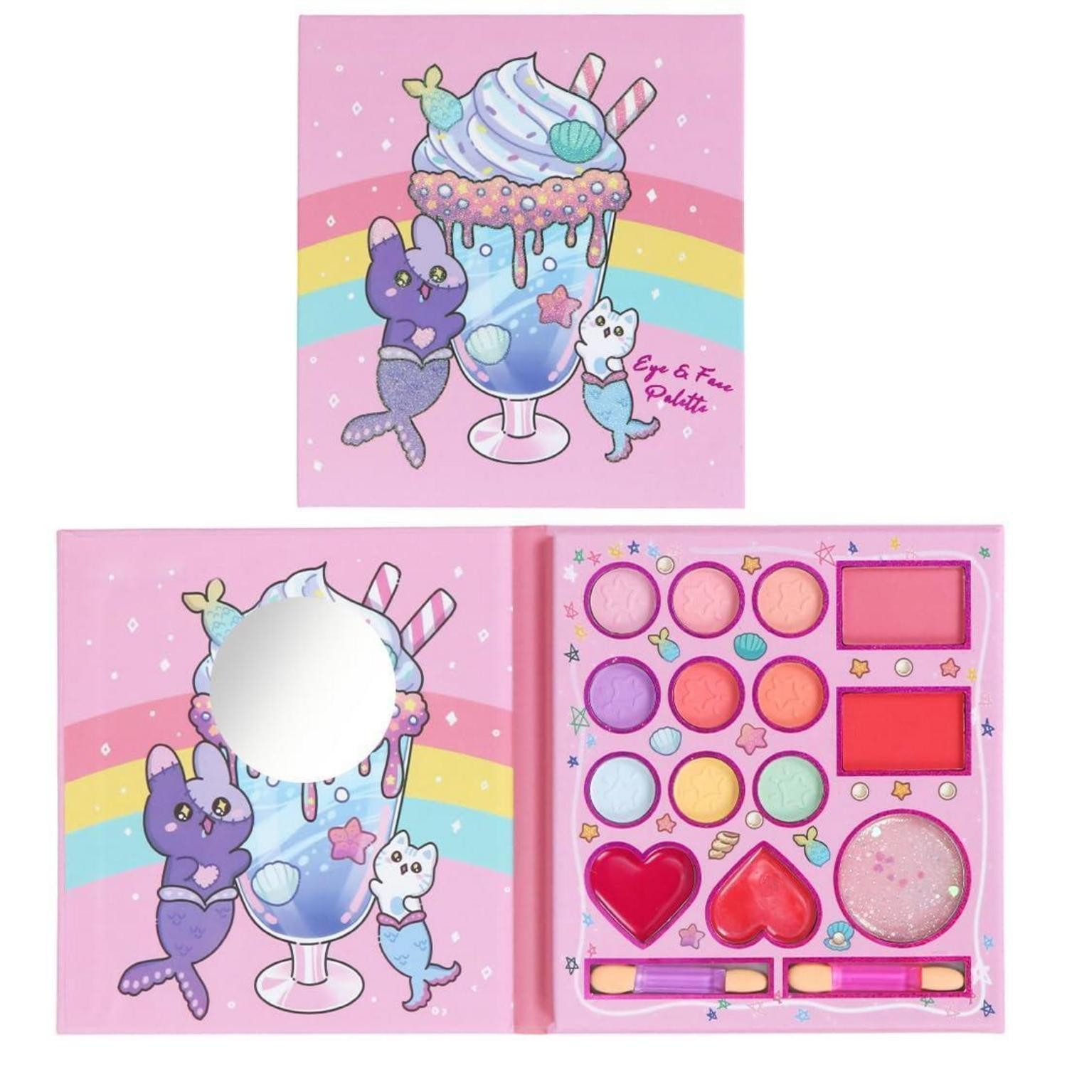 LuxusKollektion Schmink-Set Schminkset Mädchen 14 Farben Kinderkarneval Bühnenauftritt
