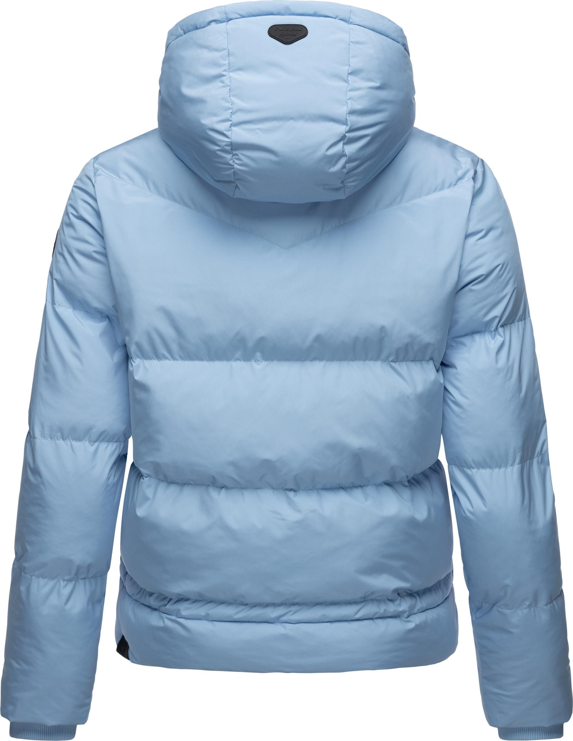 Ragwear Steppjacke Briony Wasserdichte Damen Winterjacke mit Kapuze