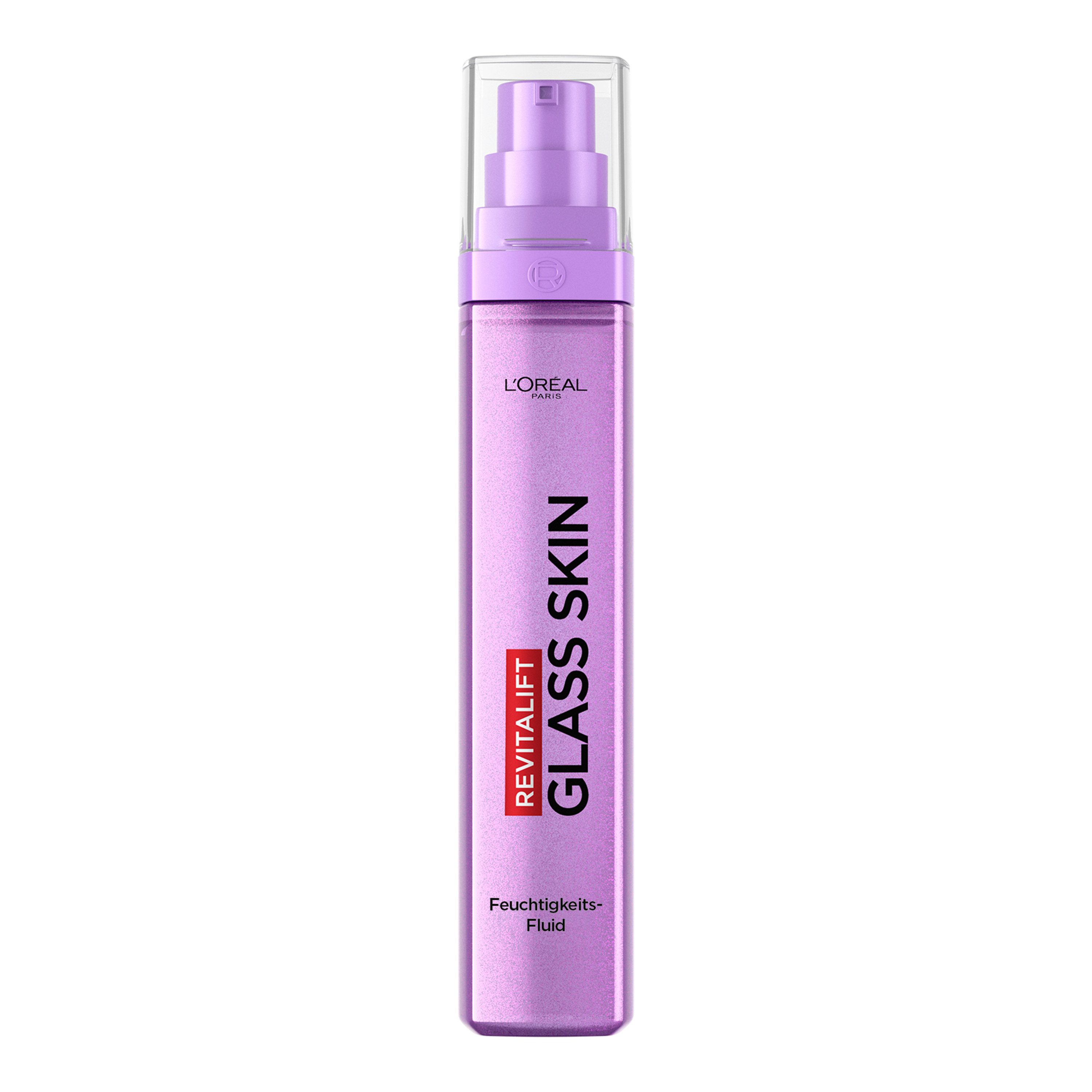 L'ORÉAL PARIS Gesichtsfluid REVITALIFT GLASS SKIN FEUCHTIGKEITSFLUID, glättet die Hautoberfläche für eine glowy Ausstrahlung