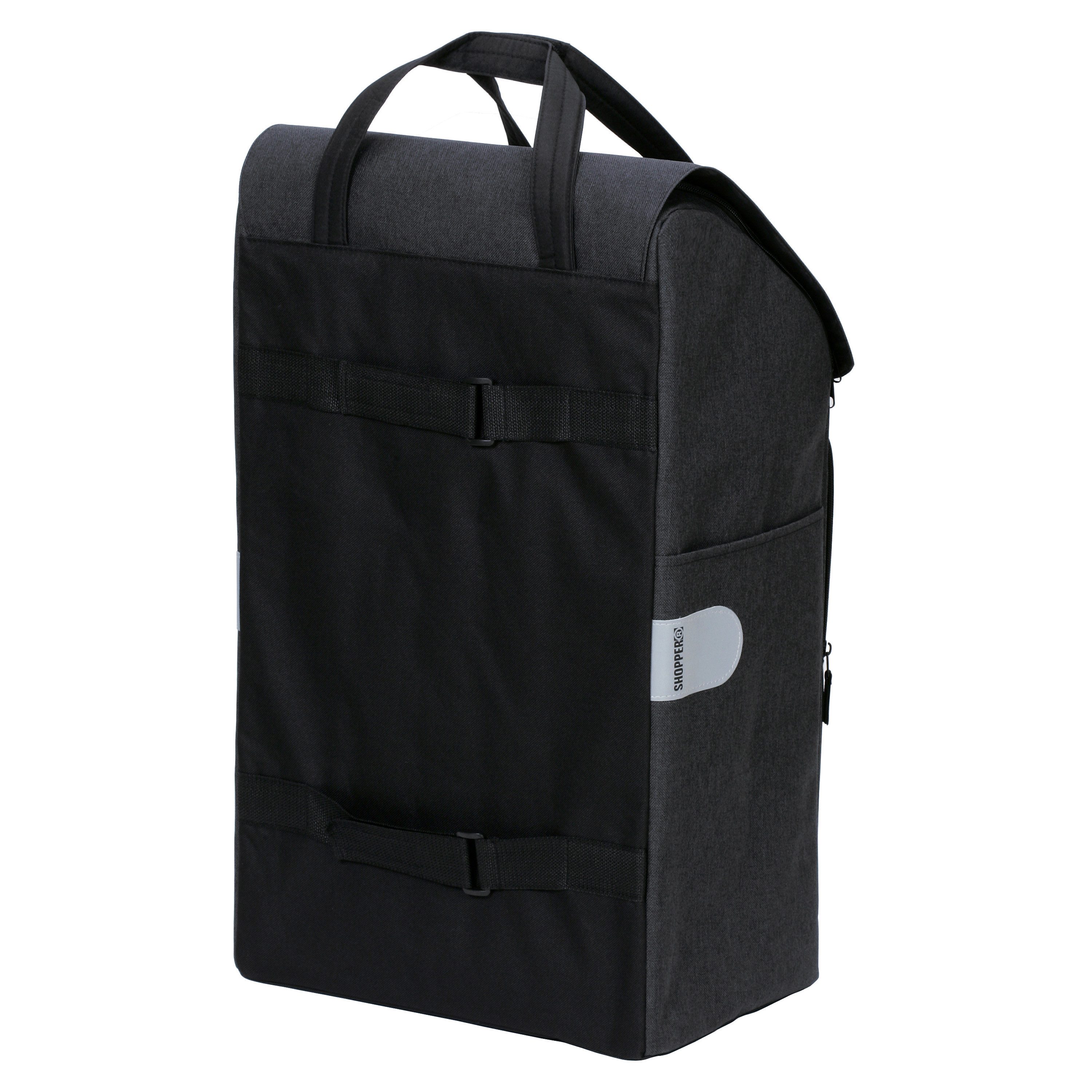 Andersen Einkaufstrolley Treppensteiger Scala Shopper Ipek Bo schwarz, Thermofach 41 Liter, belastbar bis 40kg, wasserabweisend
