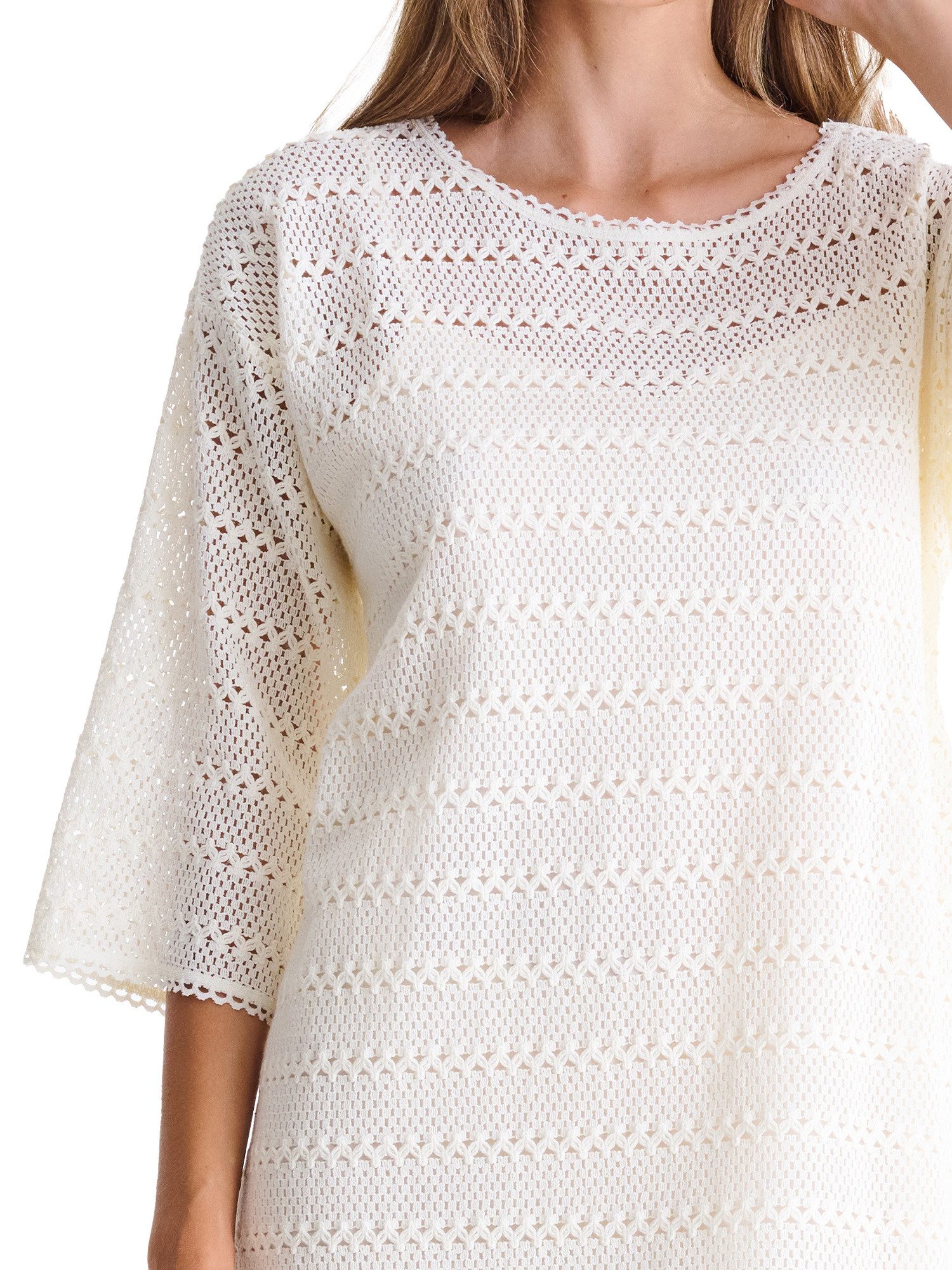 Lisca Strandkleid Kleid Calvi (Stück, 1-tlg) Rundhals-Ausschnitt, halbtrans günstig online kaufen