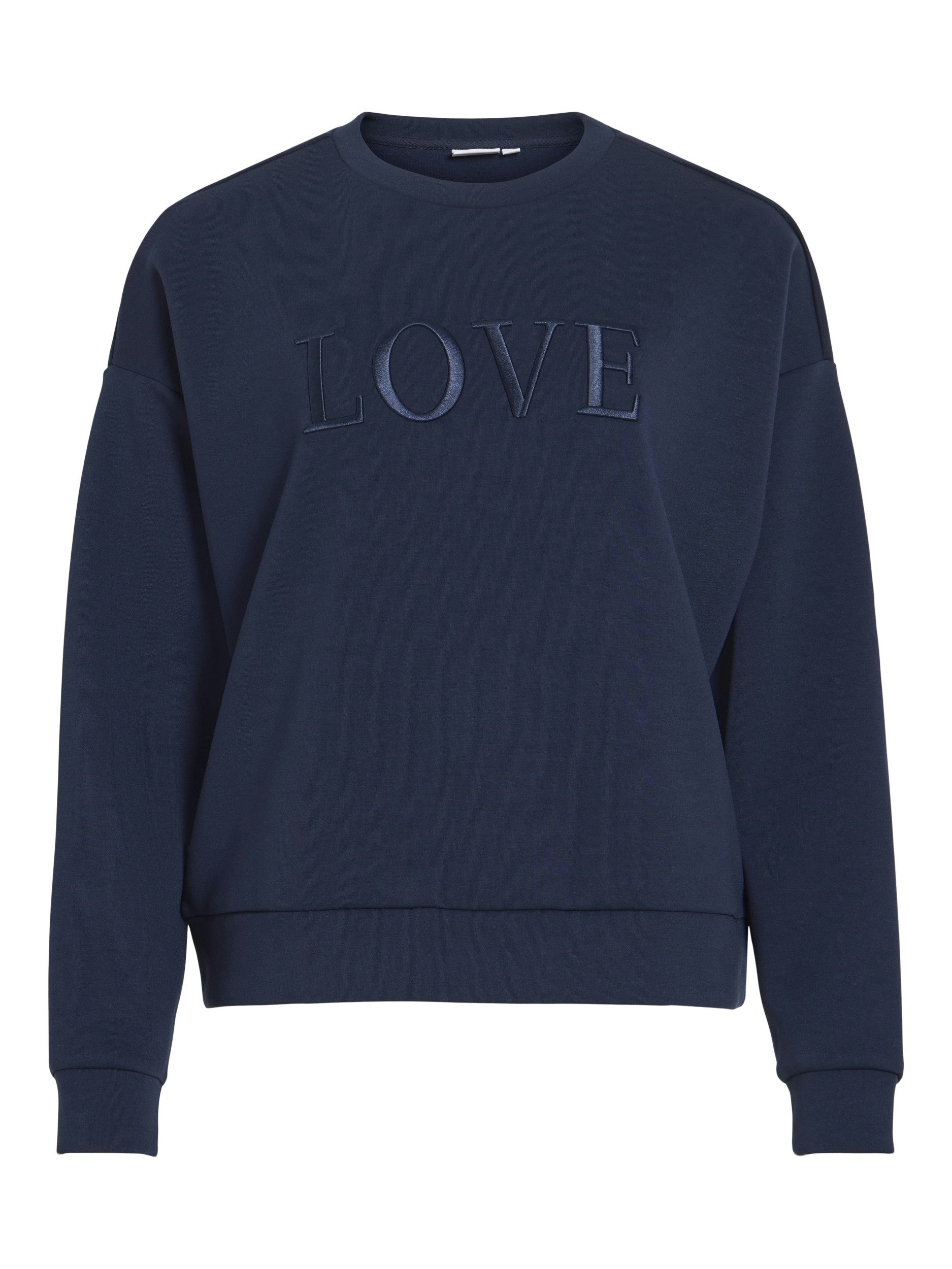 Vila Sweatshirt VIREFLECT LOVE O-NECK L/S TOP