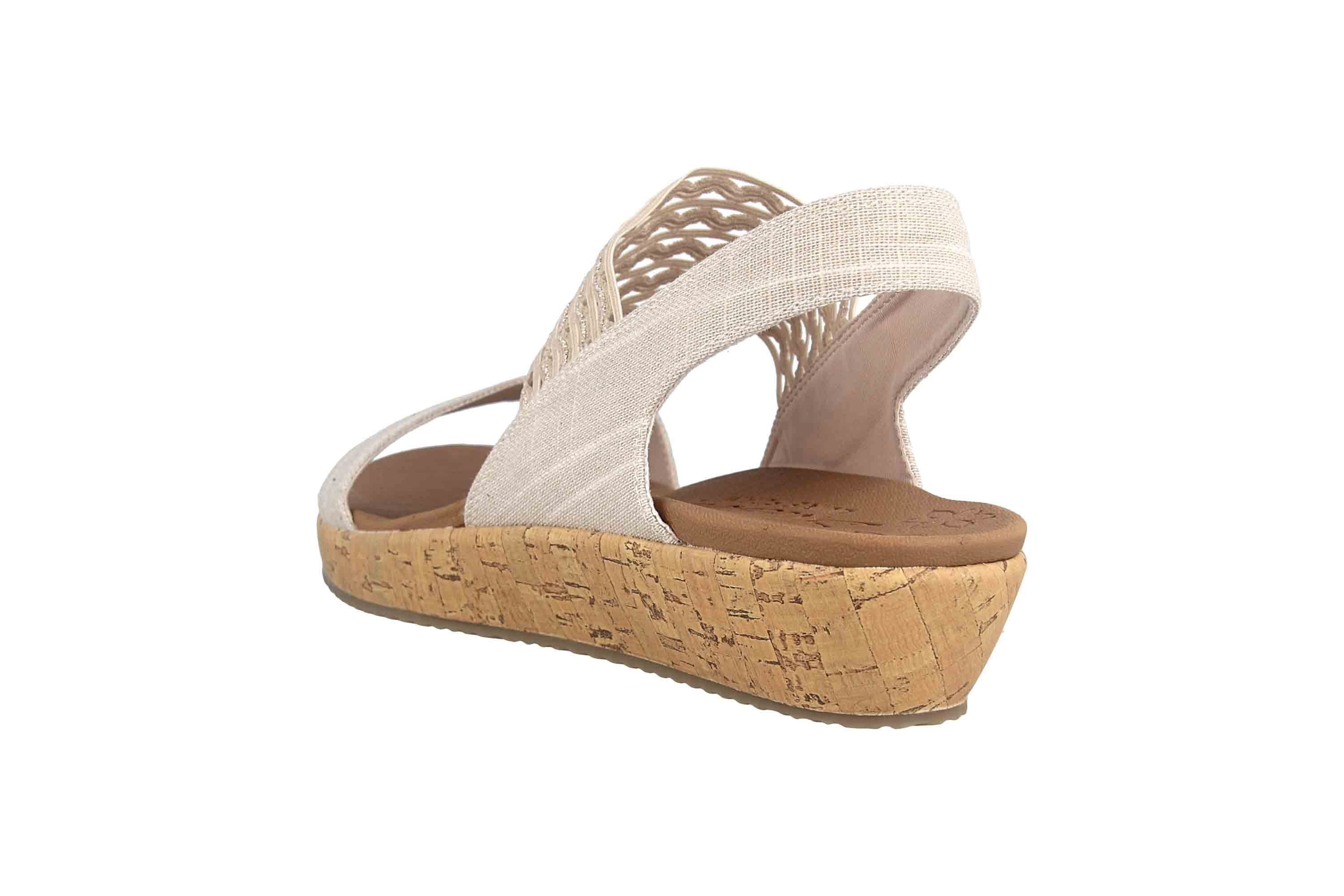 BEIGE Sandale Skechers 119013