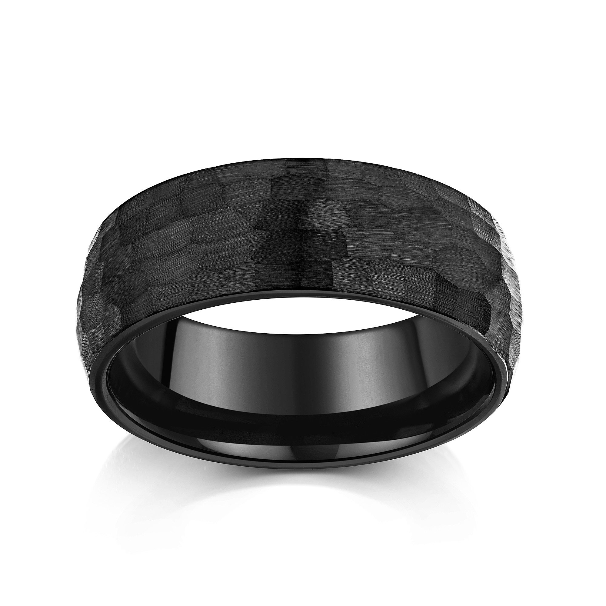 Zeeme Fingerring Wolfram schwarz