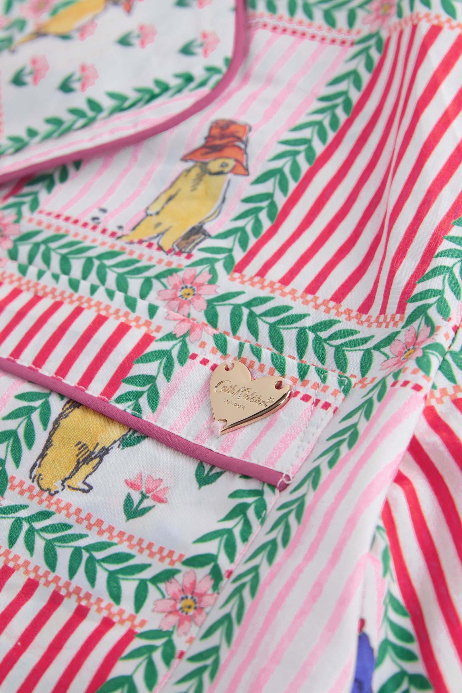 Cath Kidston Pyjama Cath Kidston Kurzarm-Schlafanzug, Paddington (2 tlg)