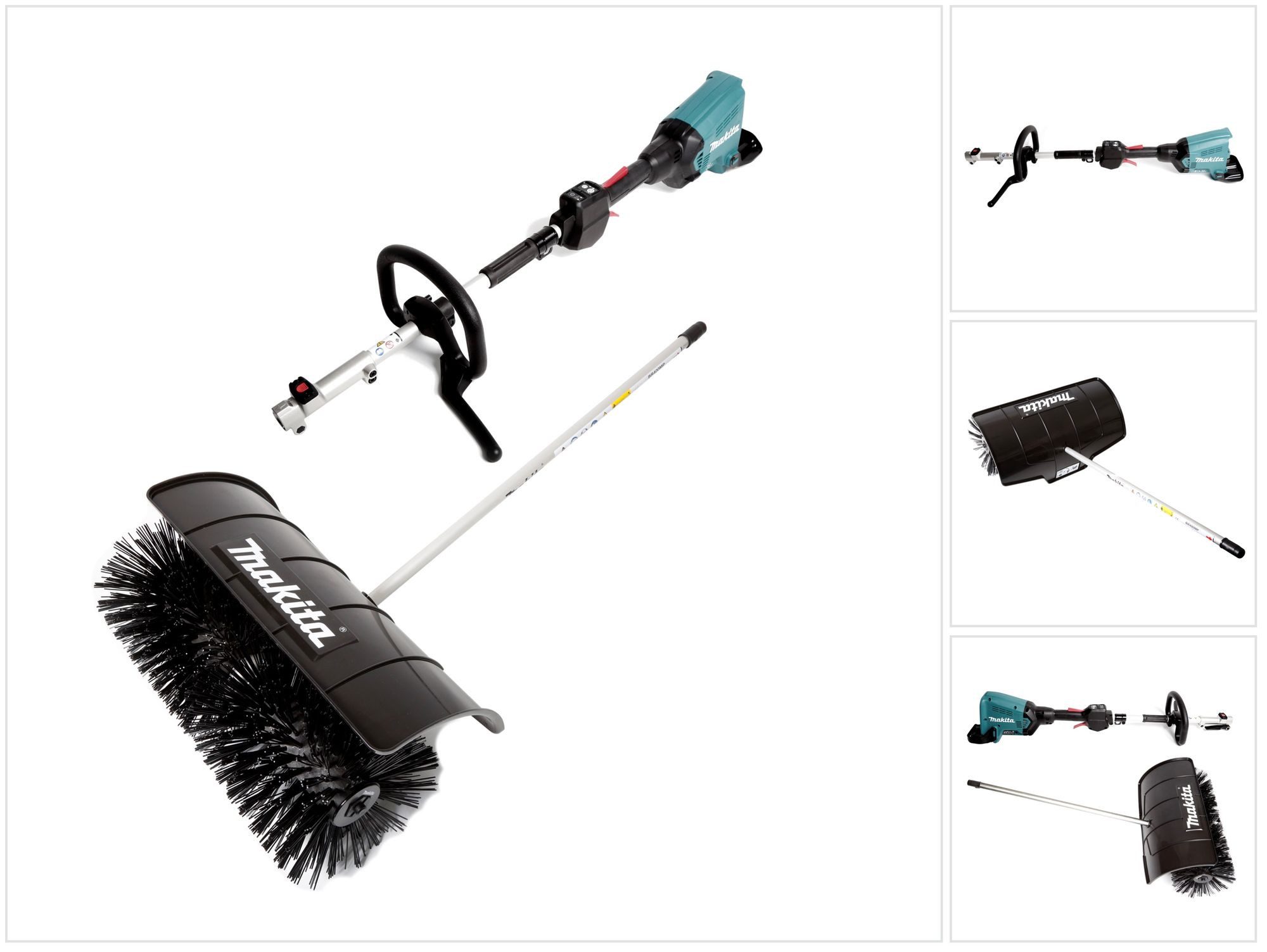 Makita Multitool DUX 60 Z Akku Multifunktionsantrieb 36V (2x18V) Brushless + Kehrbürst