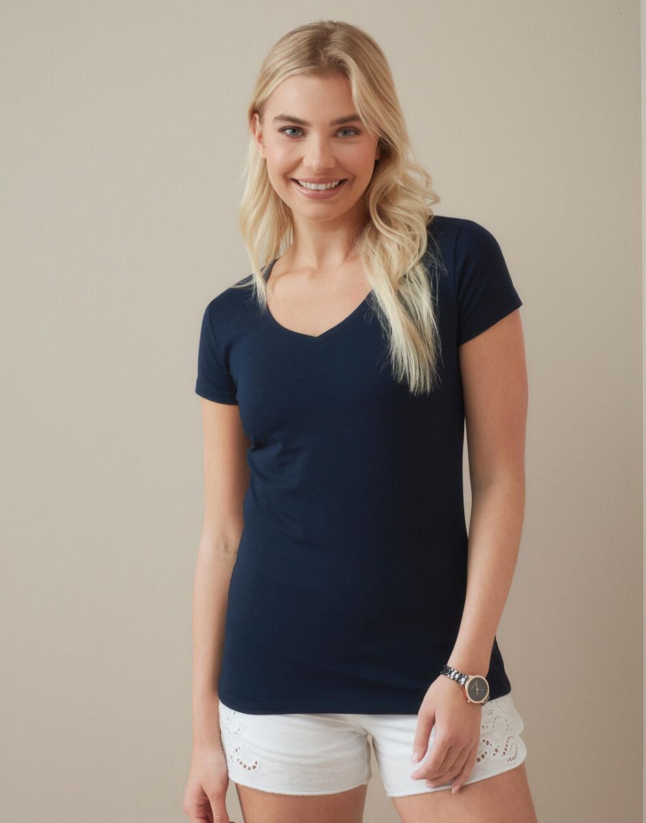 Stedman V-Shirt Women V-Neck Claire Damen T-Shirt