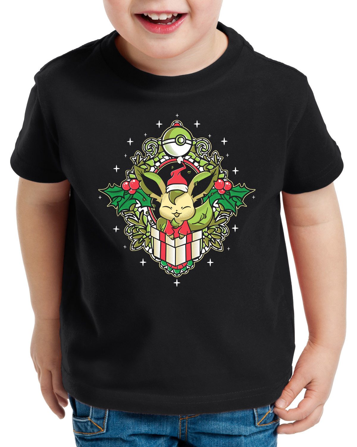style3 T-Shirt pokemon pikachu mewtu glumanda bisasam schiggy relaxo evoli gengar go
