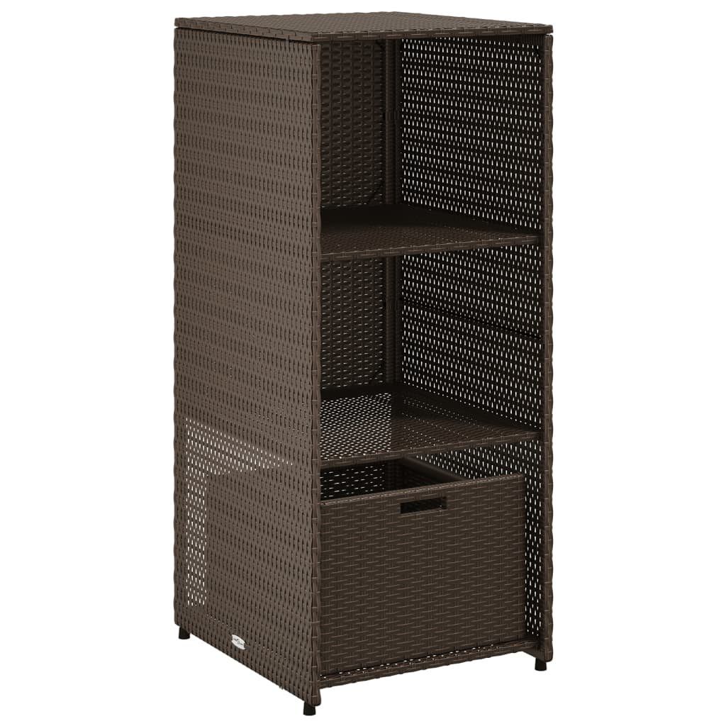 vidaXL Gartenbox Gartenschrank Braun 50x55x115 cm günstig online kaufen