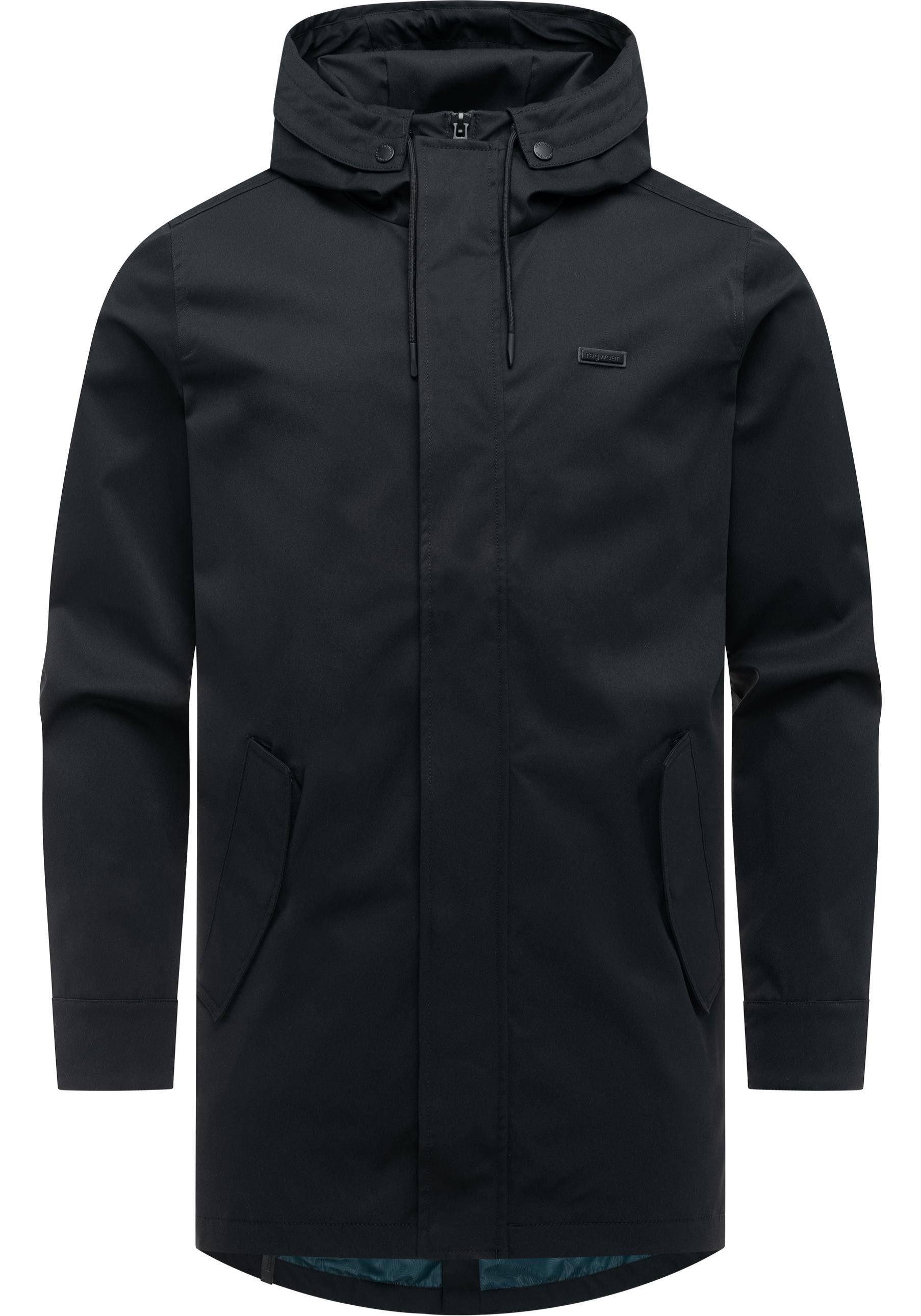 Ragwear Funktionsmantel Mr Smithem Twill YOUMODO Funktioneller Übergangsmantel mit Kapuze