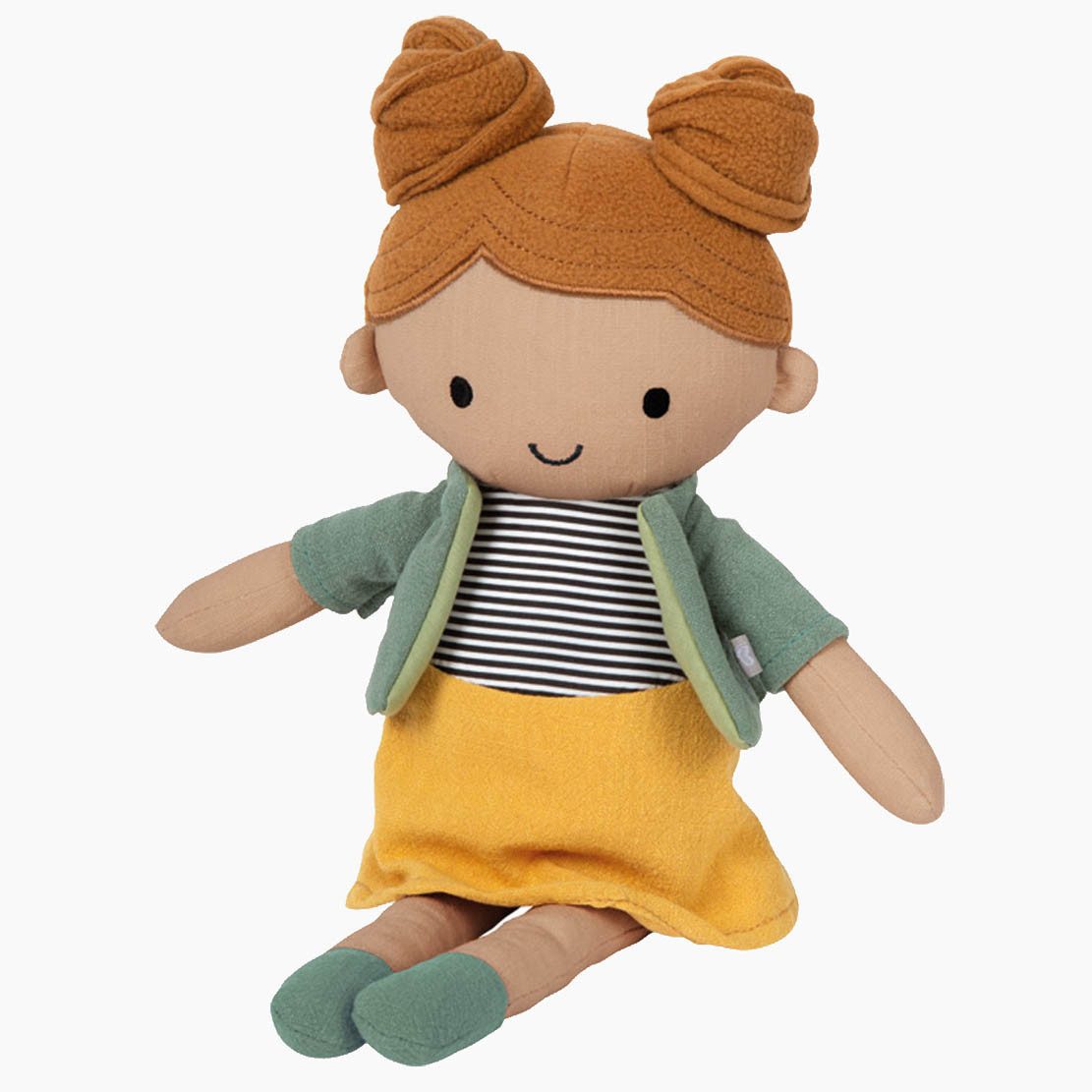small foot GmbH & Co. KG Stoffpuppe Stoffpuppe Maya (Packung, 1-tlg., set), Körper formstabil und dennoch anschmiegsam