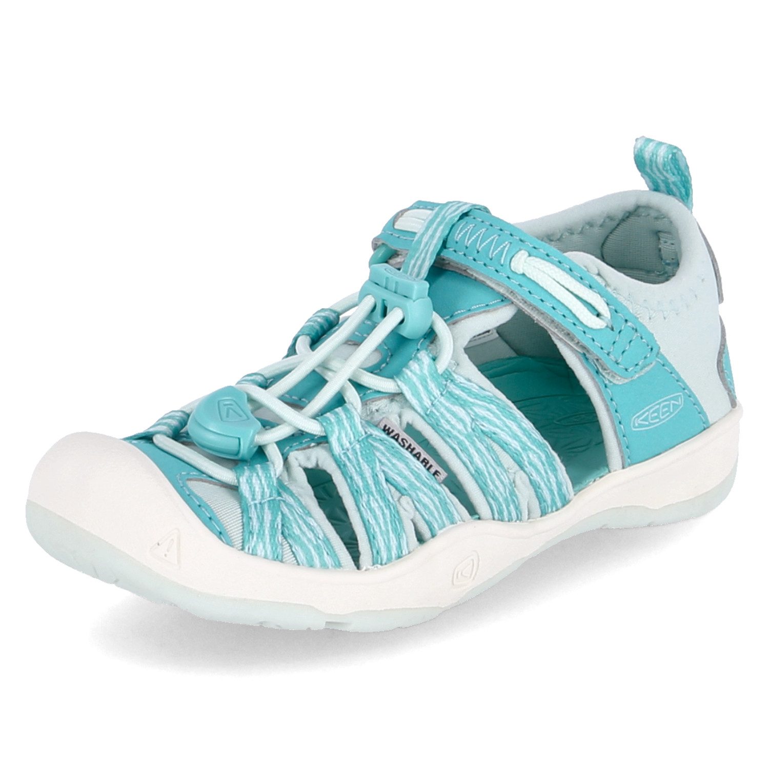 Keen Keen Mädchen Outdoorsandalen MOXIE SANDAL Türkis Textil-Synthetik-Mix Sandalette