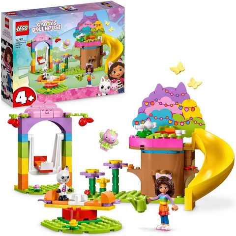 LEGO® Konstruktionsspielsteine Kitty Fees Gartenparty (10787), LEGO® Gabby's Dollhouse, (130 St), Made in Europe
