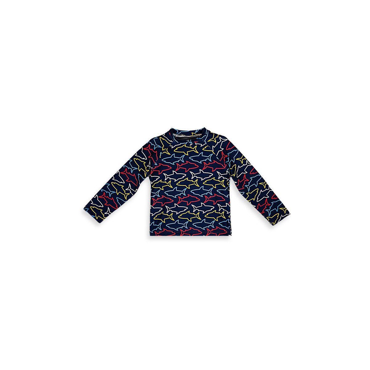 Denokids Bade-Shirt Sunsafe Top UV Protection-Shark Jungen