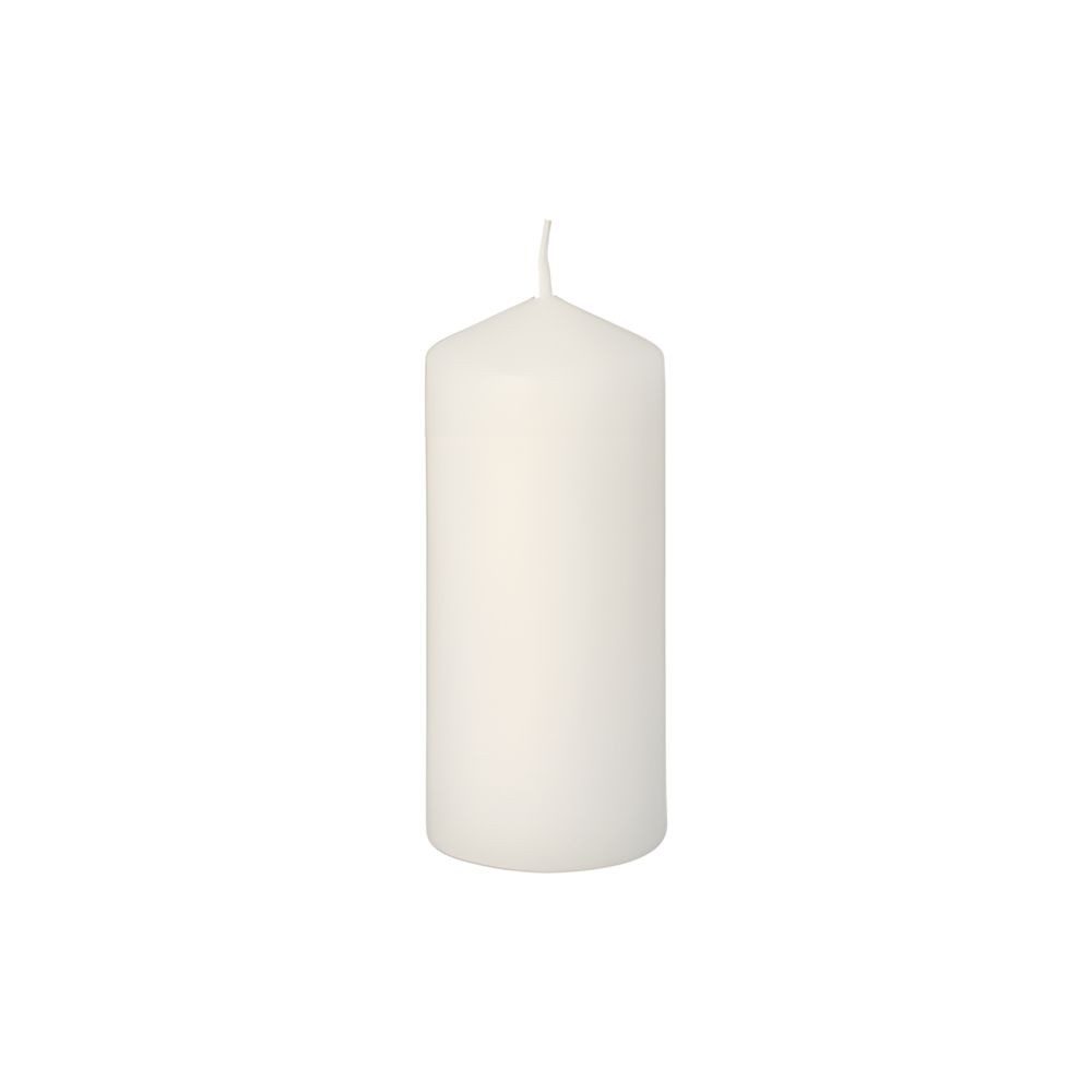 PAPSTAR Stumpenkerze Stumpenkerzen Ø 40 mm, 90 mm weiss 10 Stk – Bild 4 von 4