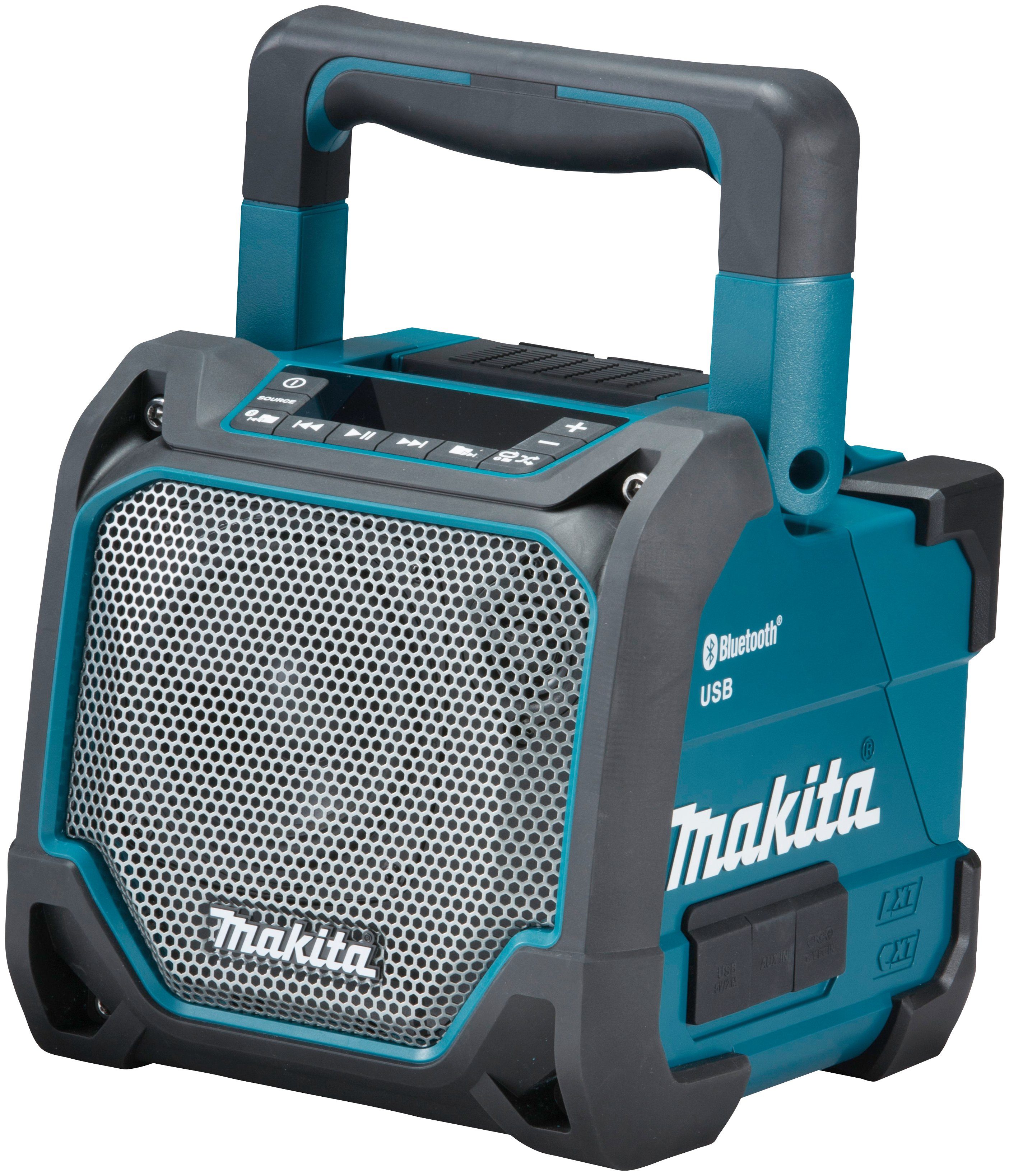 Makita DMR202 Bluetooth-Lautsprecher (mit Ladegerät) Netzteil, ohne Akku und