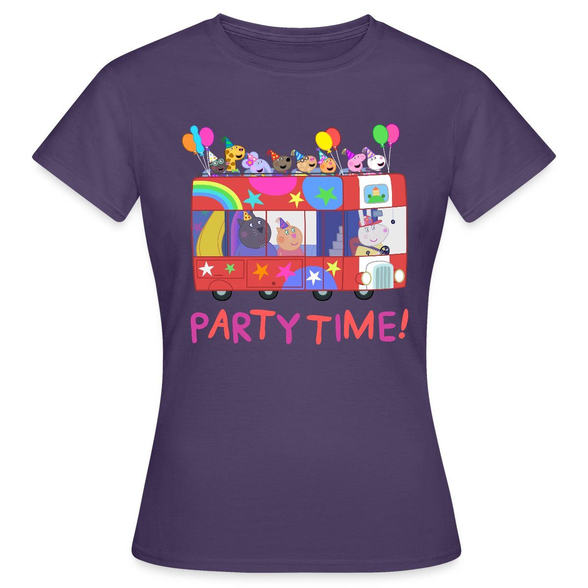 Spreadshirt T-Shirt Peppa Pig Design Party günstig online kaufen