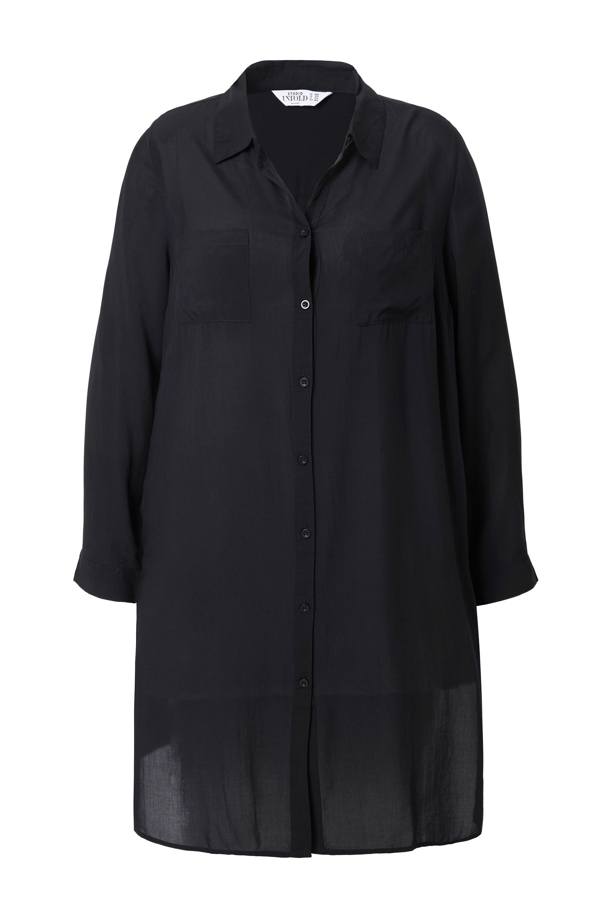 Studio Untold Longbluse Long-Hemdbluse Boxy Fit günstig online kaufen